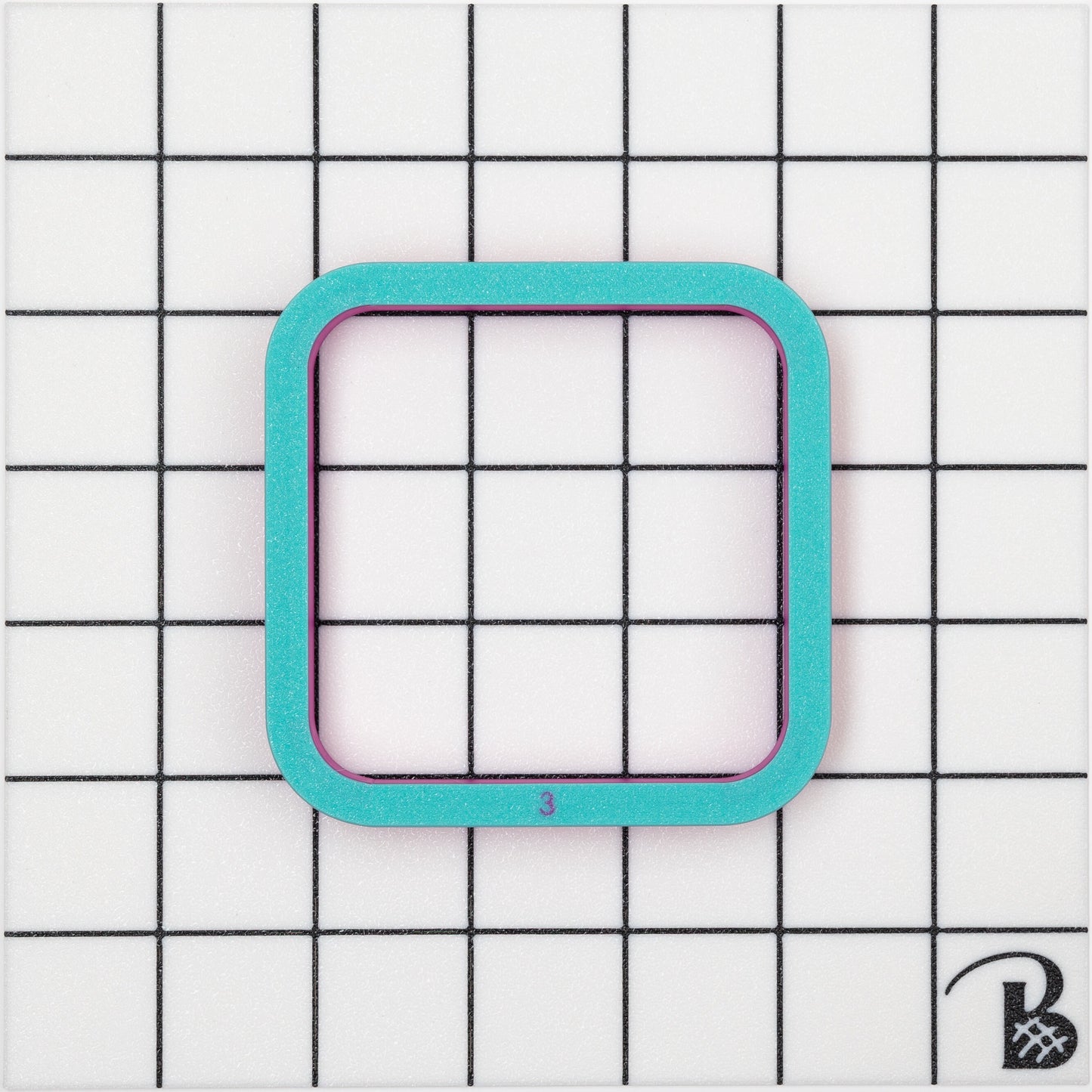 Rounded Corner Square Cookie Cutter (may want to size down)