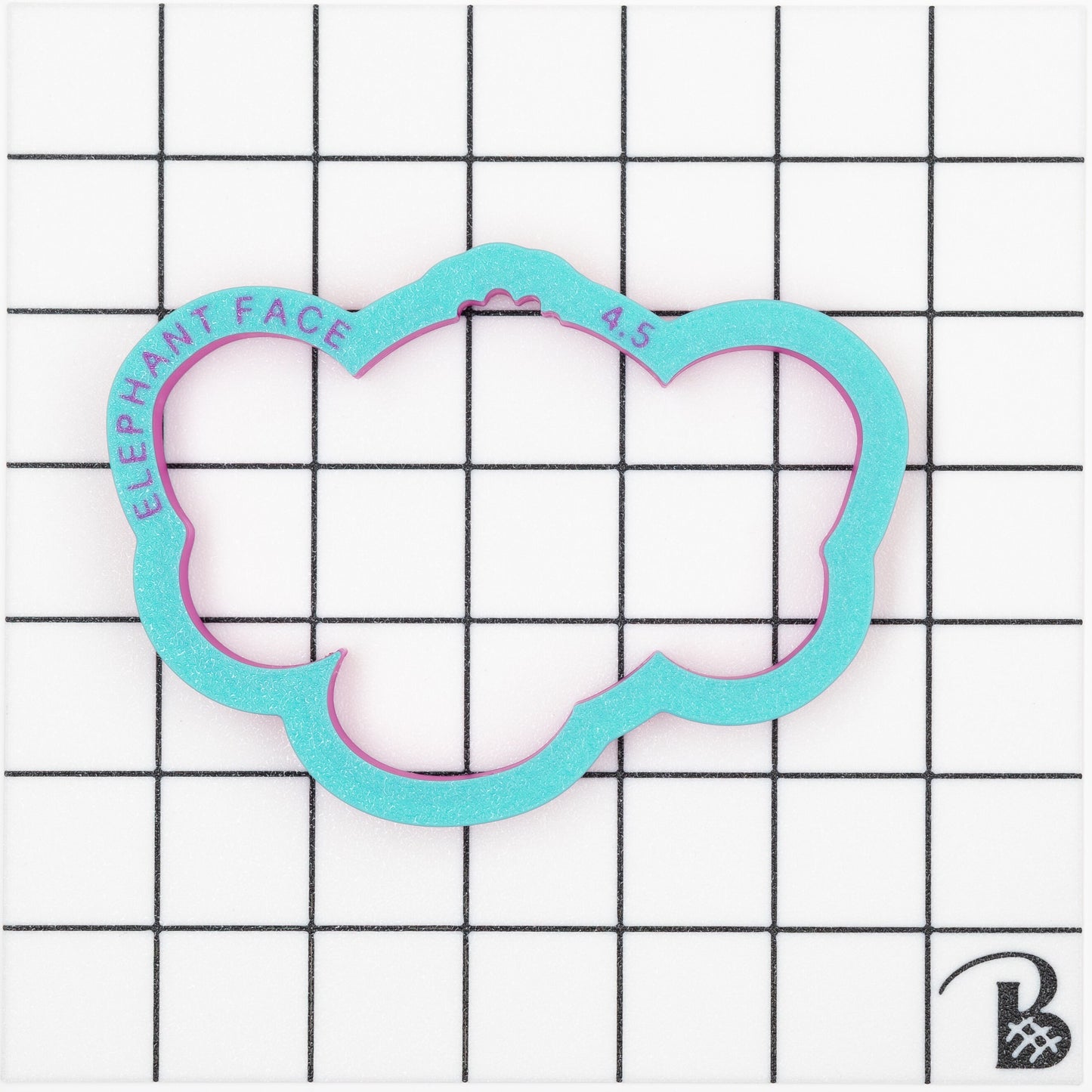 Elephant Face Cookie Cutter