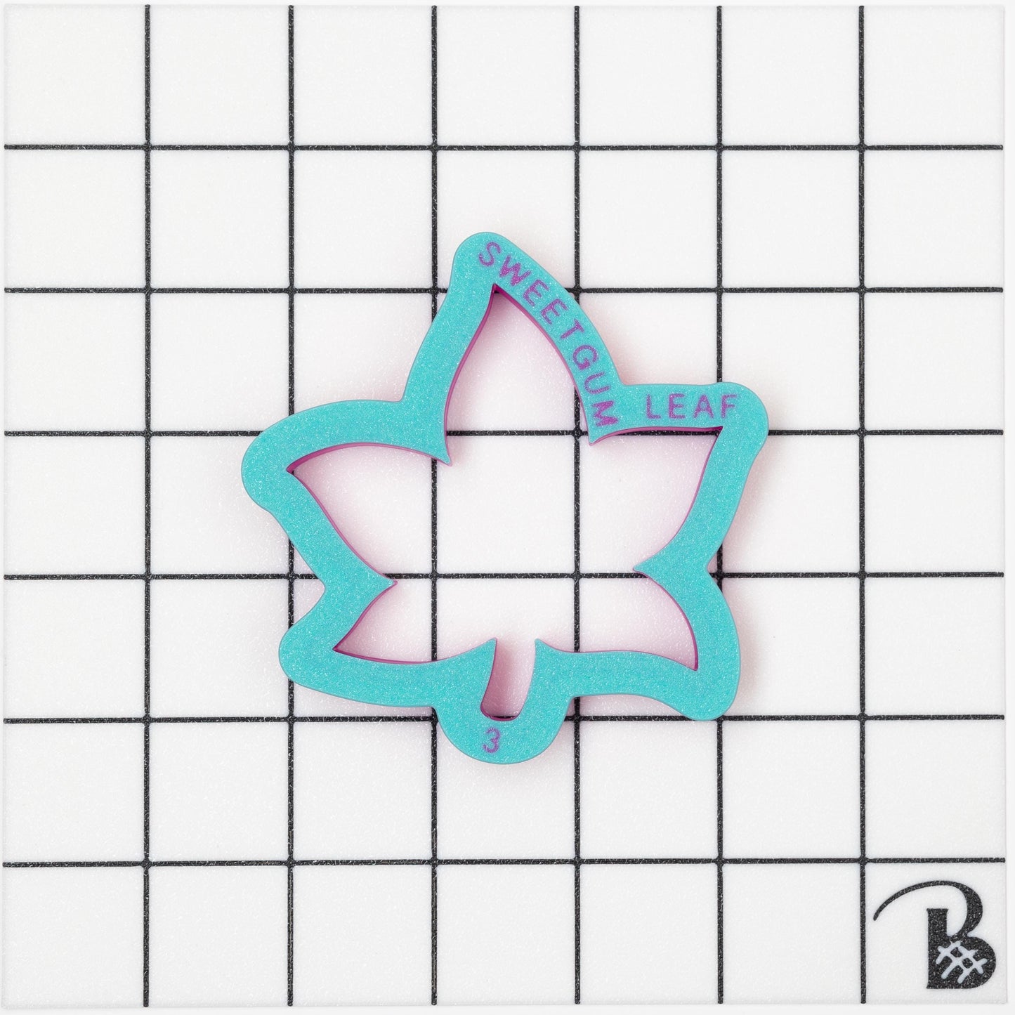 Fall Leaf (Sweet gum) Cookie Cutter
