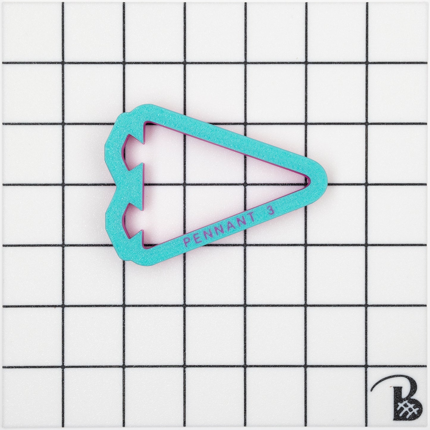 Sports Pennant Cookie Cutter (recommend sizing up)