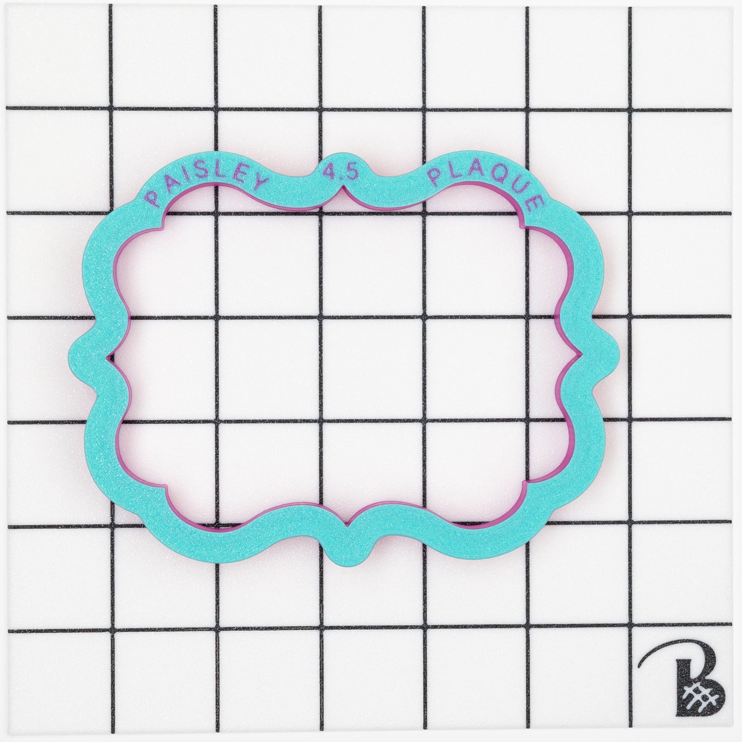 Paisley Plaque Cookie Cutter