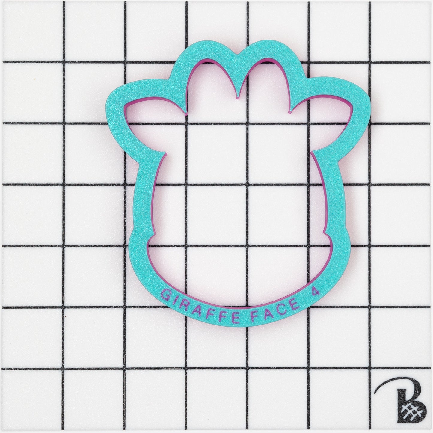 Giraffe Face Cookie Cutter