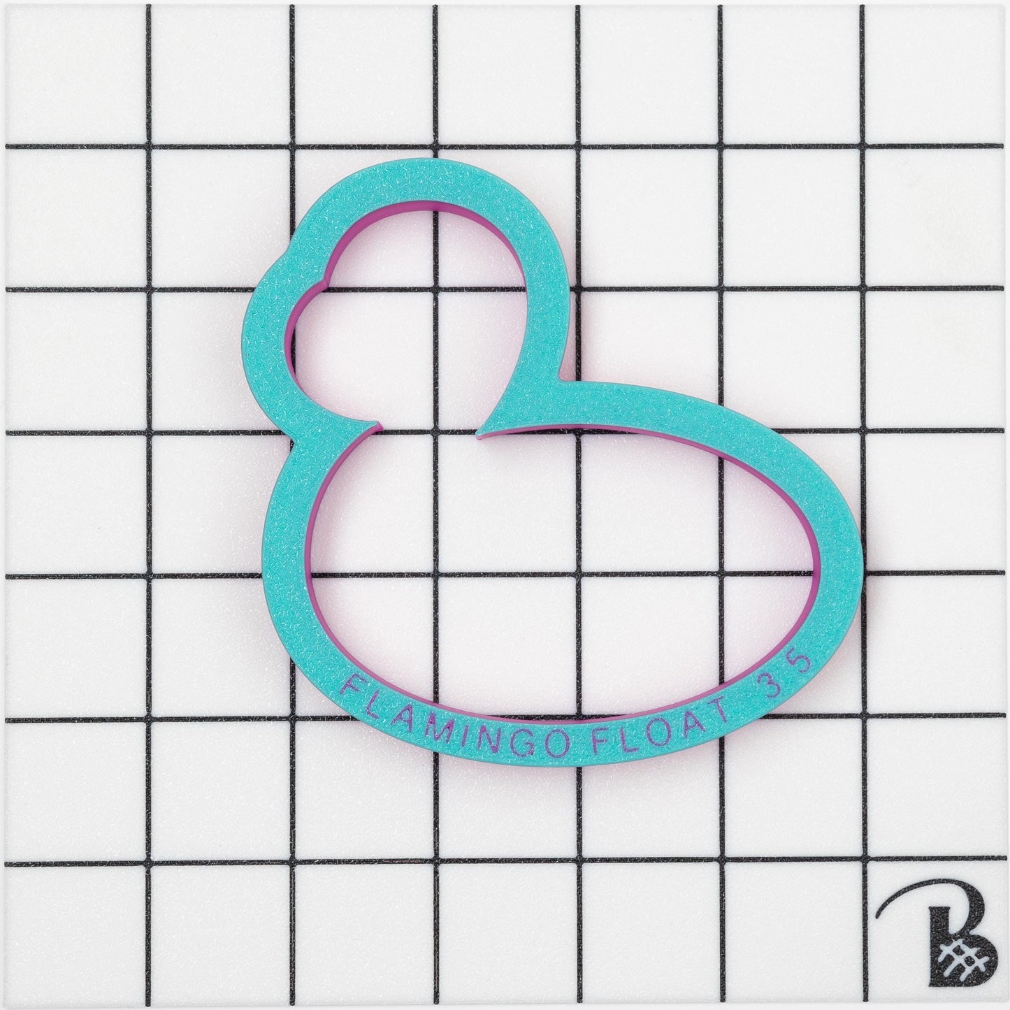 Flamingo Pool Float Cookie Cutter