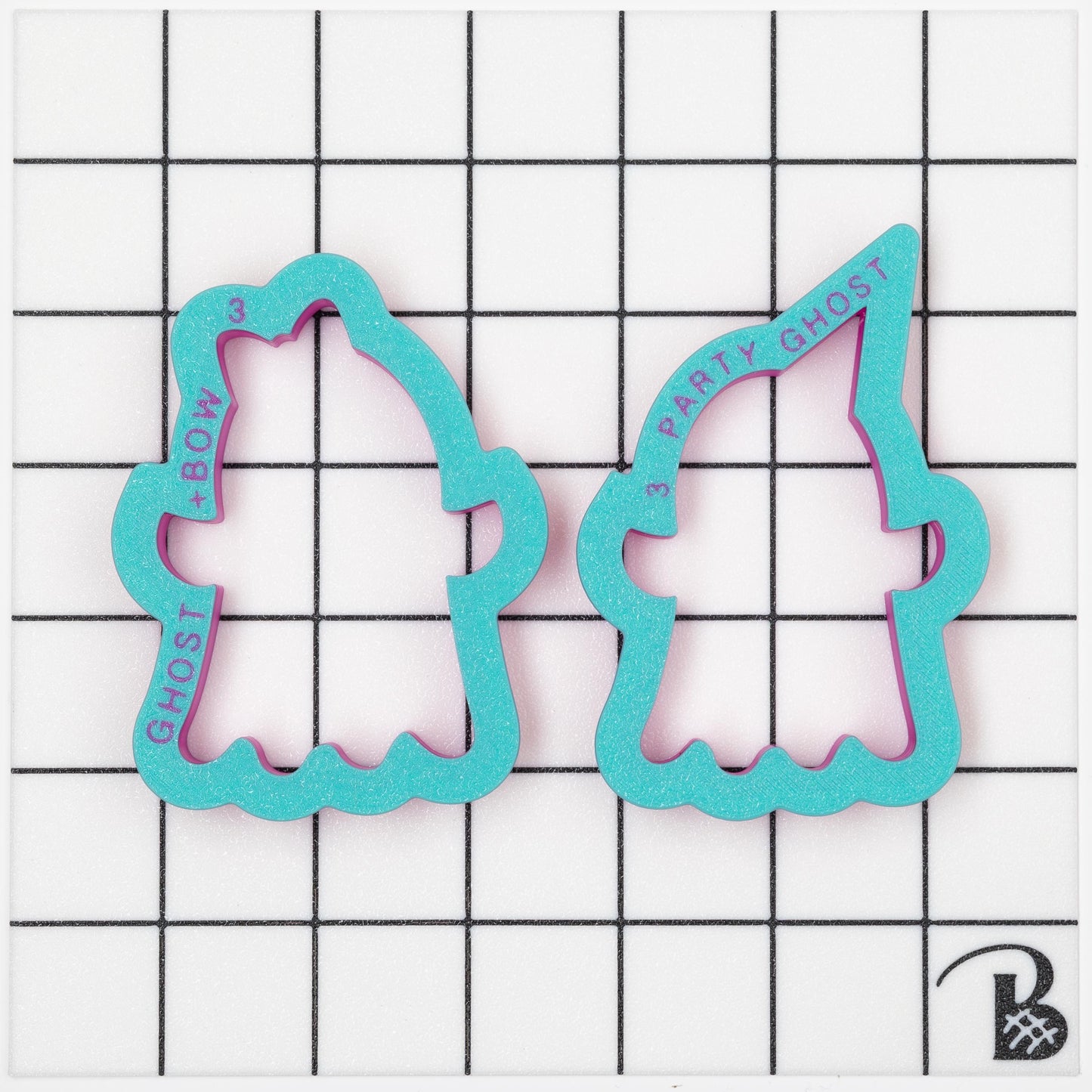 Ghost with Bow Cookie Cutter