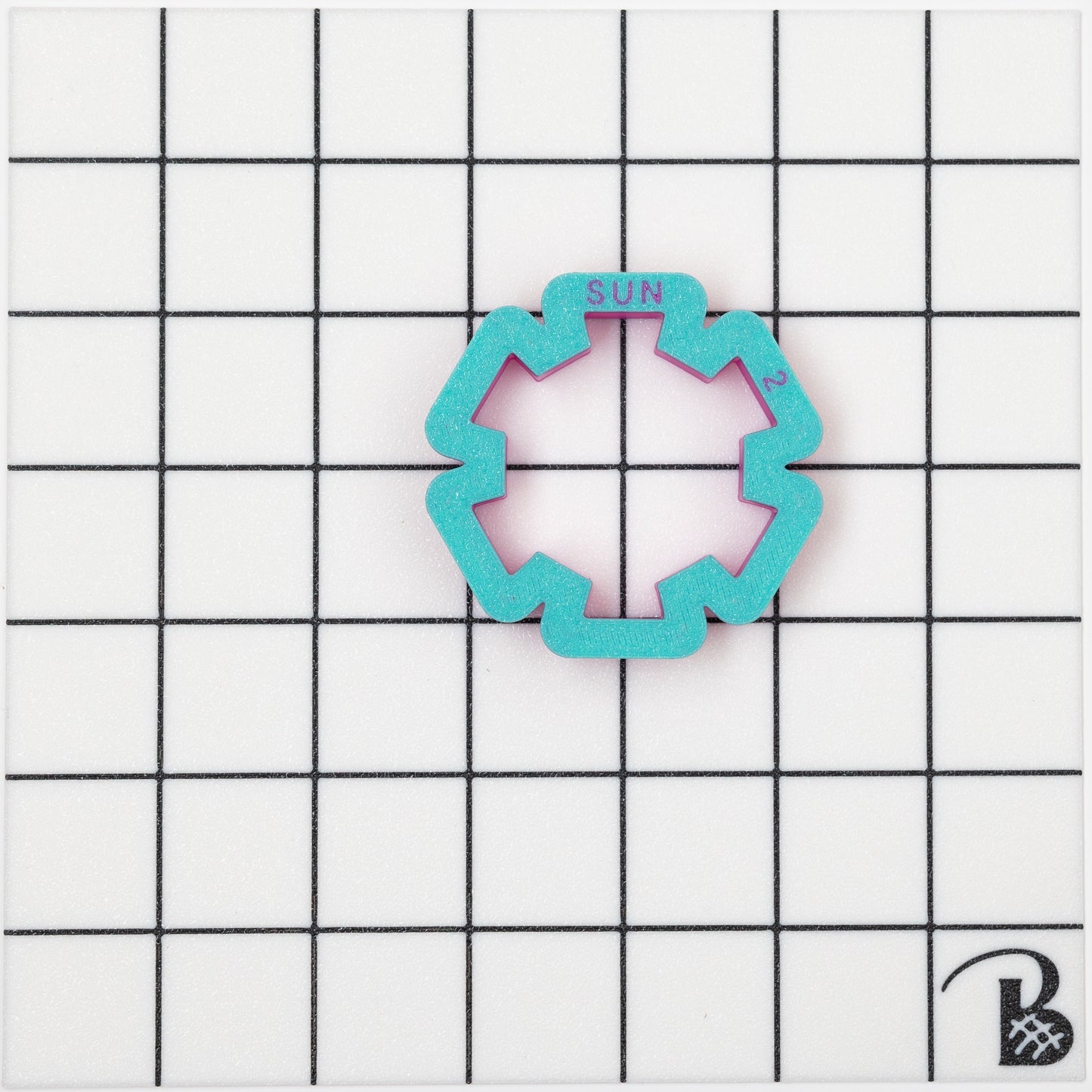 Geometric Sunshine Cookie Cutter