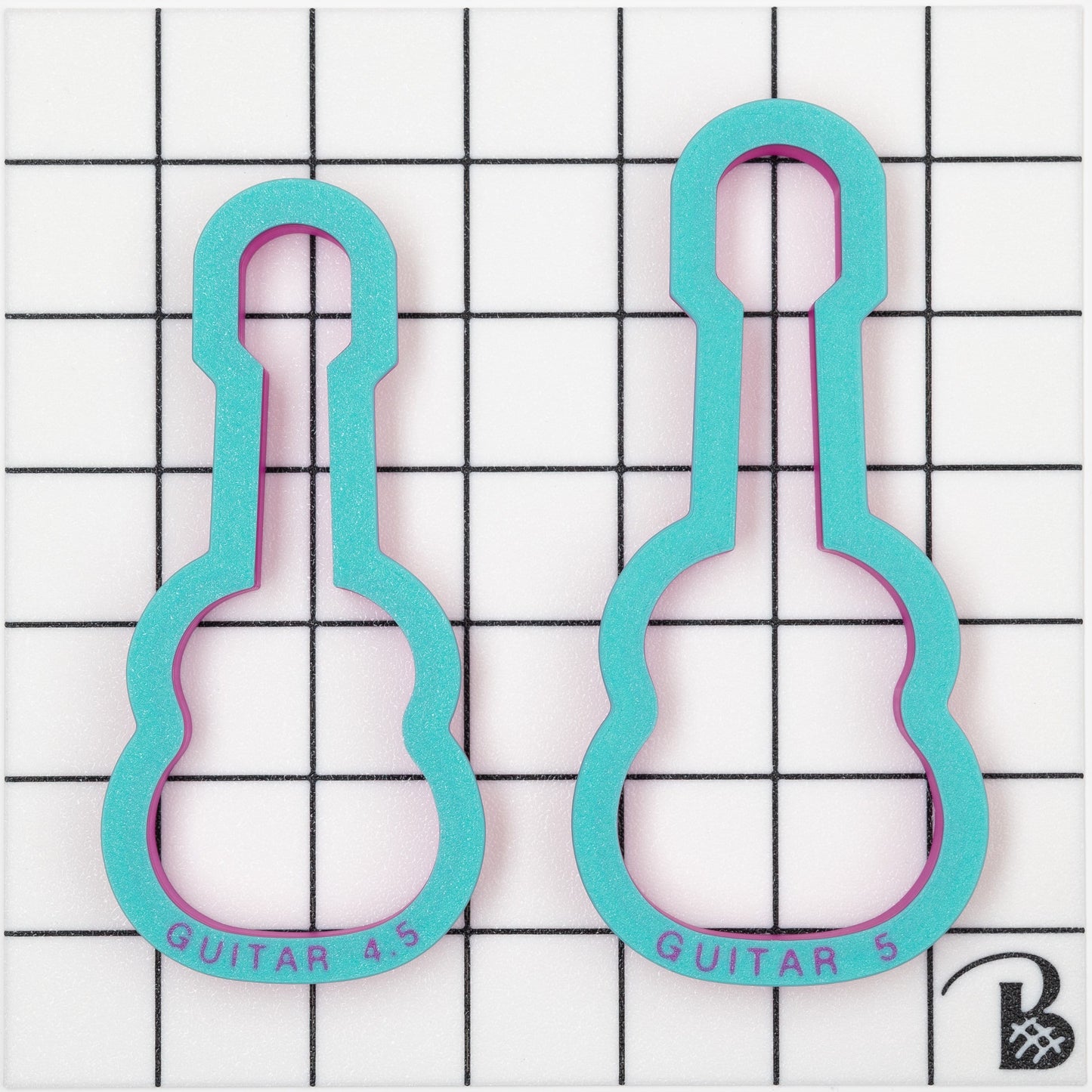 Acoustic Guitar Cookie Cutter (recommend sizing up)