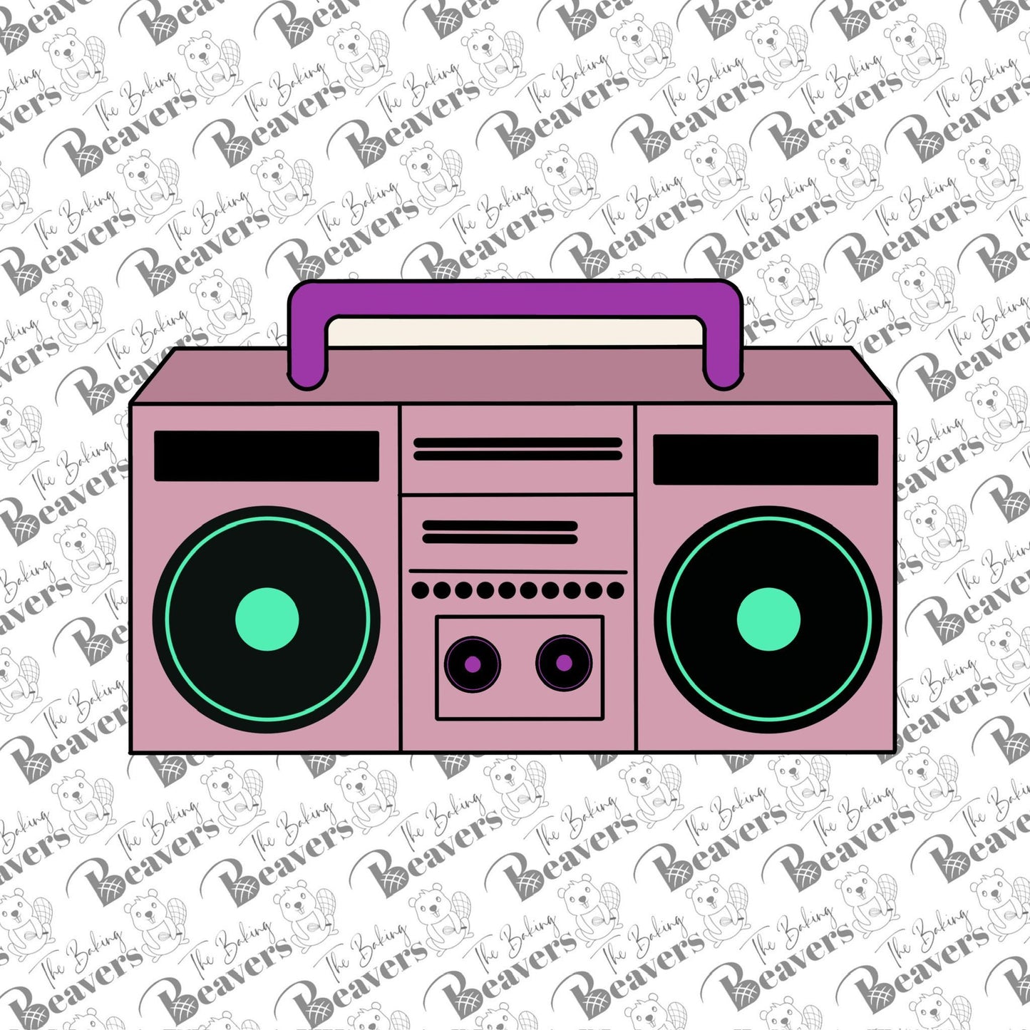 Boom Box (Radio) Cookie Cutter