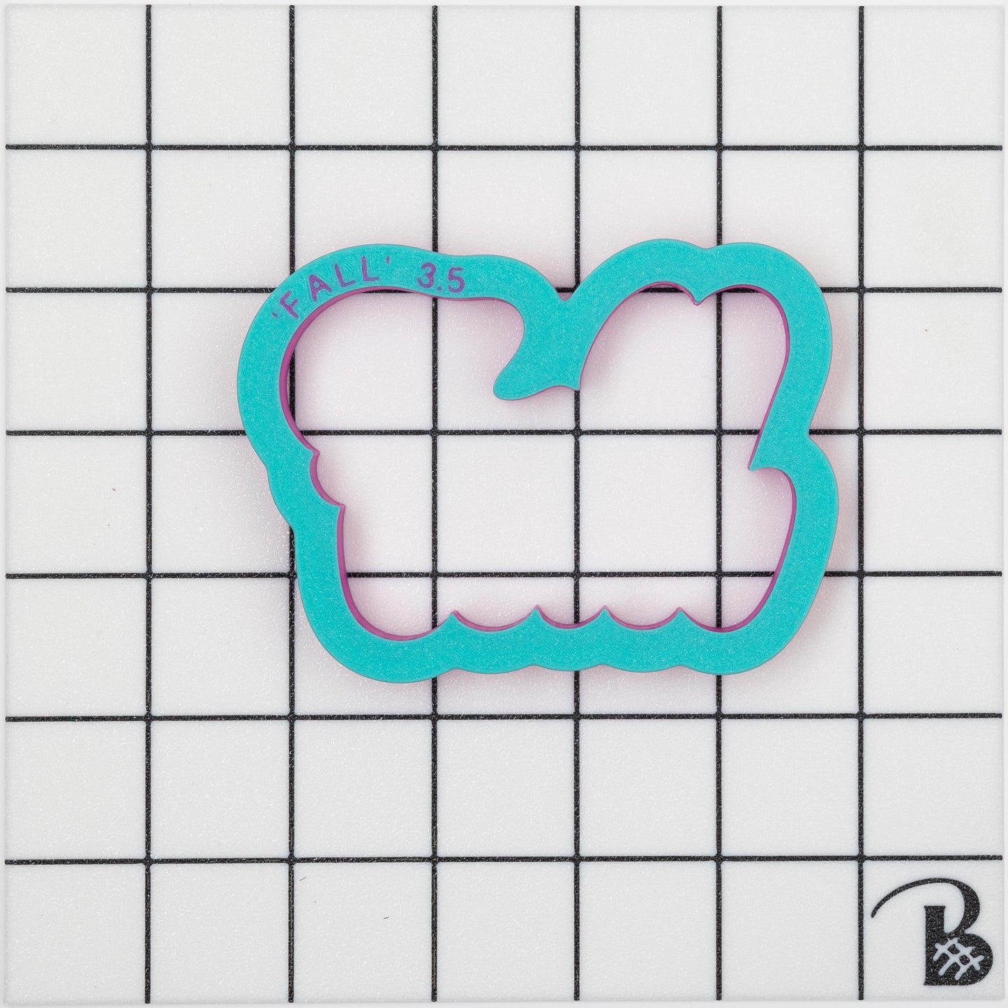 Fall Text Cookie Cutter (With or Without Stencil)