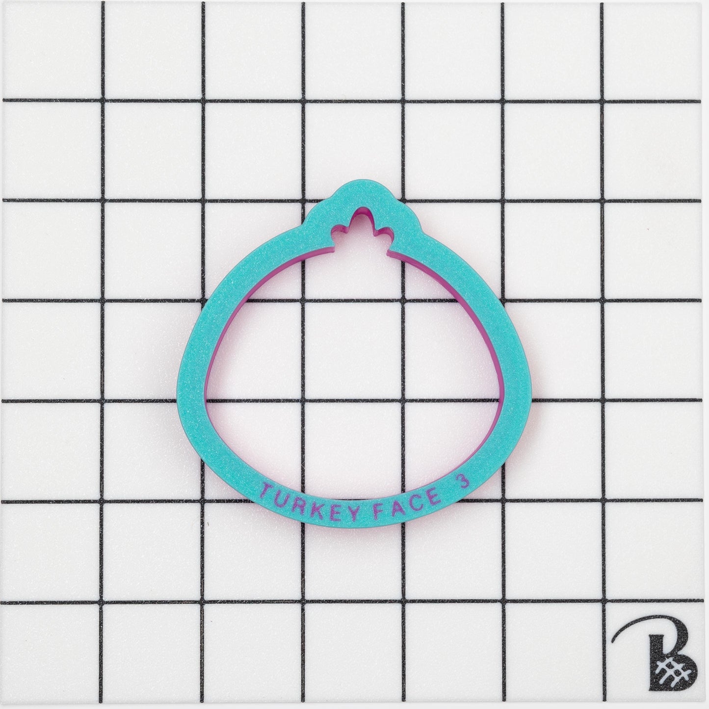 Turkey Face Cookie Cutter