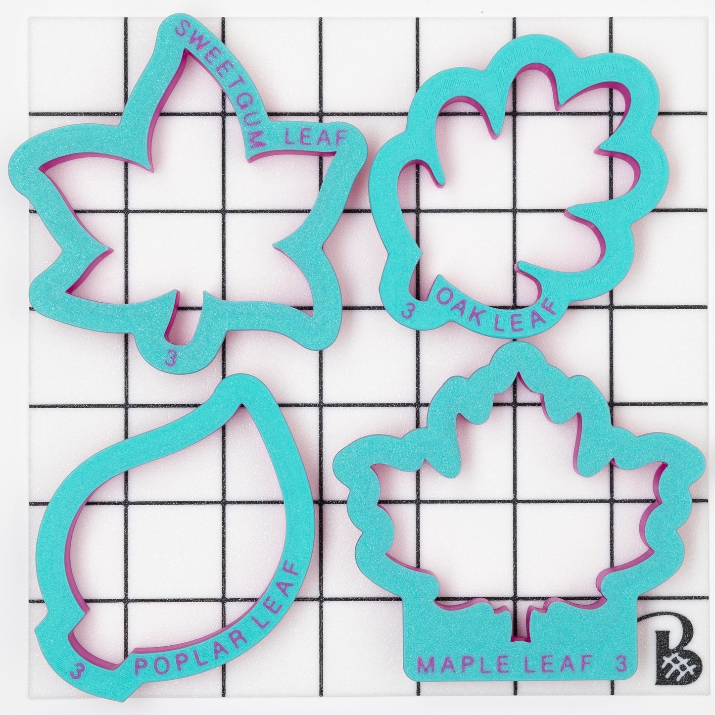 Fall Leaf Set of Cookie Cutters