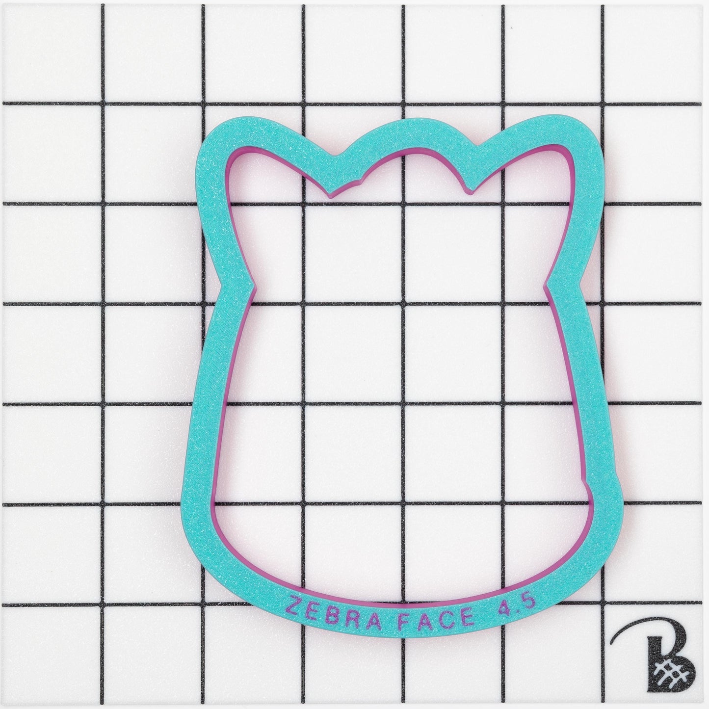 Zebra Face Cookie Cutter