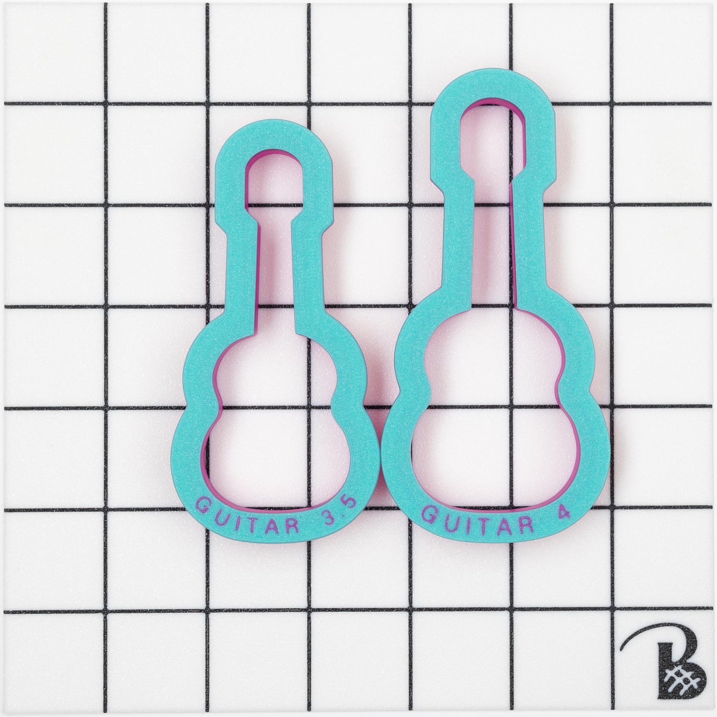 Acoustic Guitar Cookie Cutter (recommend sizing up)