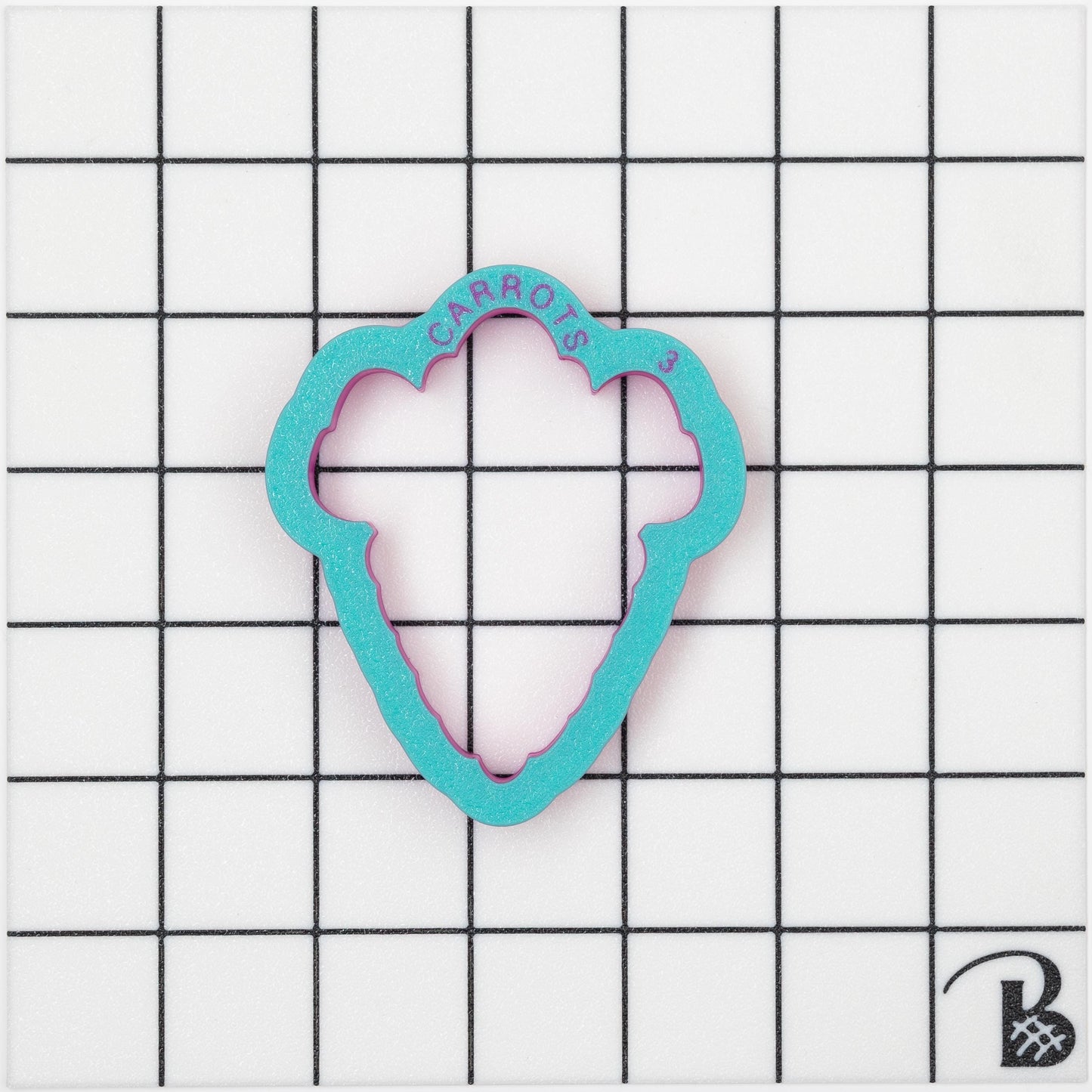 Realistic Bunch of Carrots Cookie Cutter