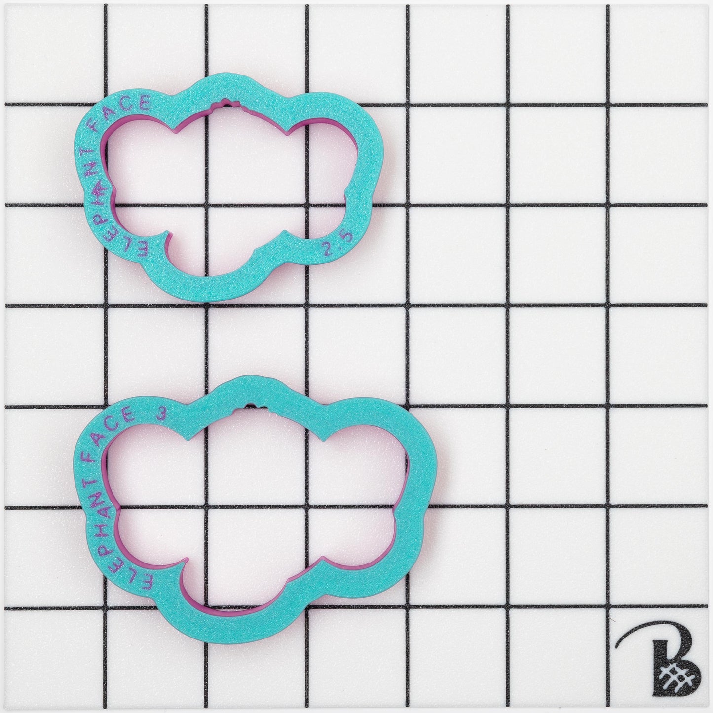 Elephant Face Cookie Cutter