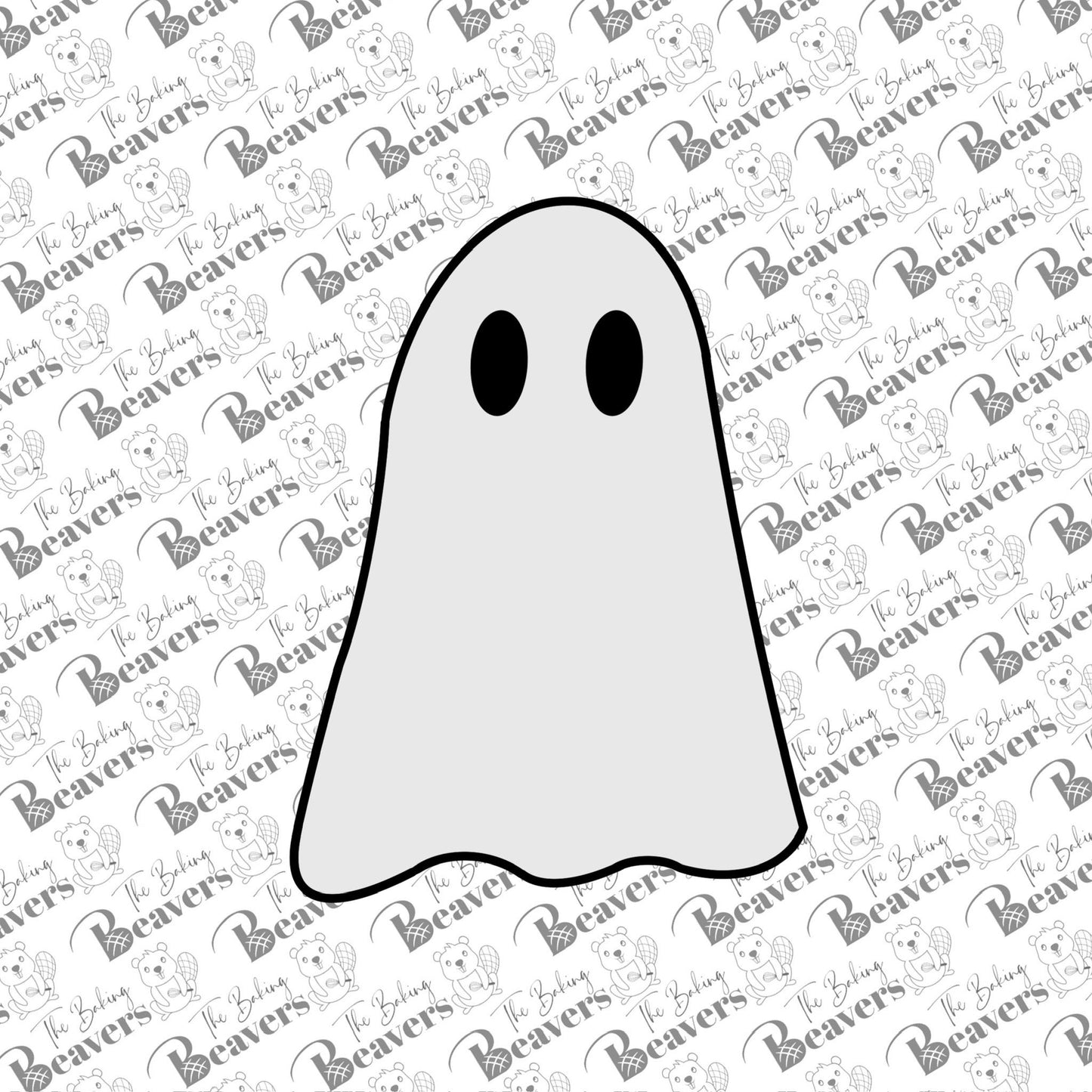 Simple Ghost Cookie Cutter