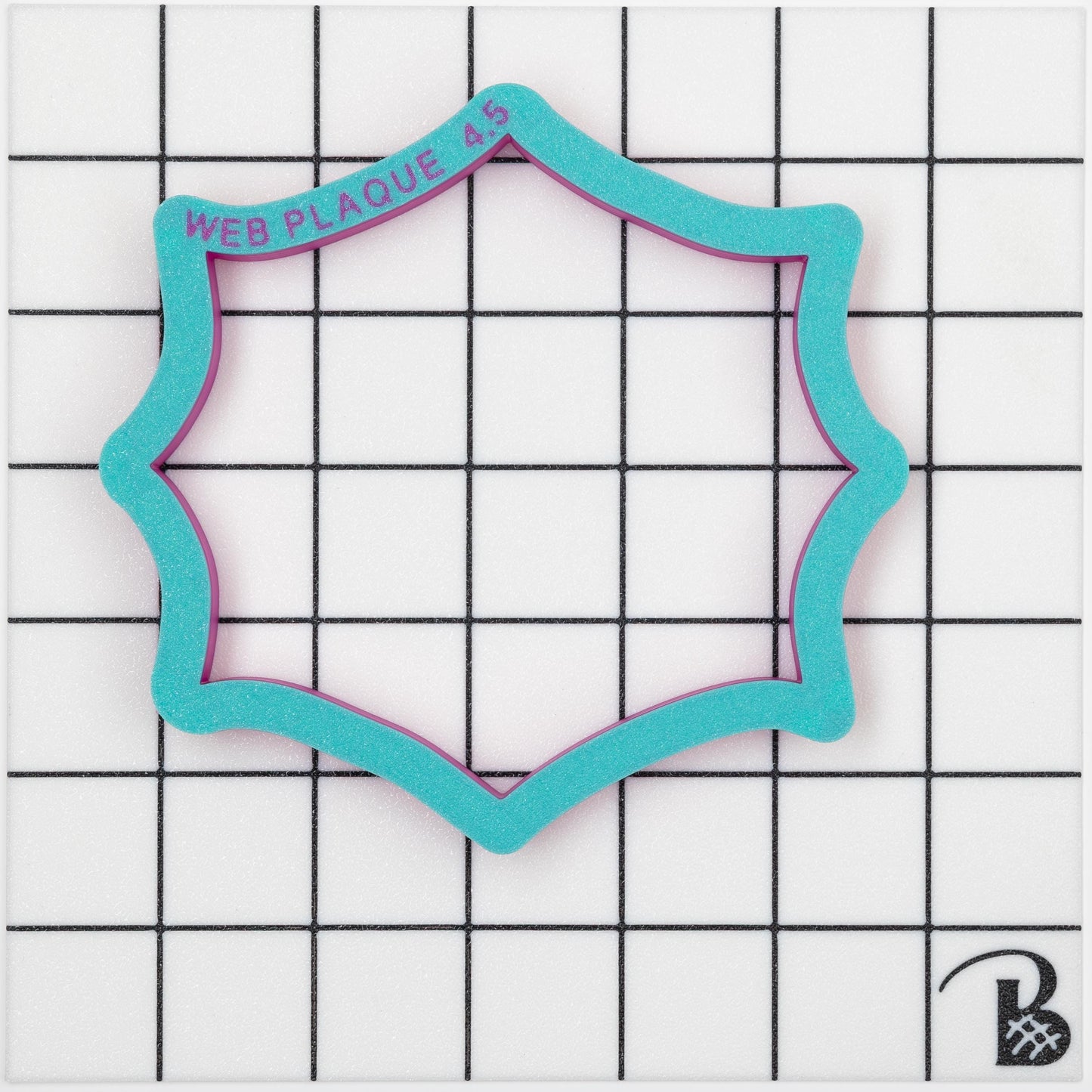 Web Plaque Cookie Cutter