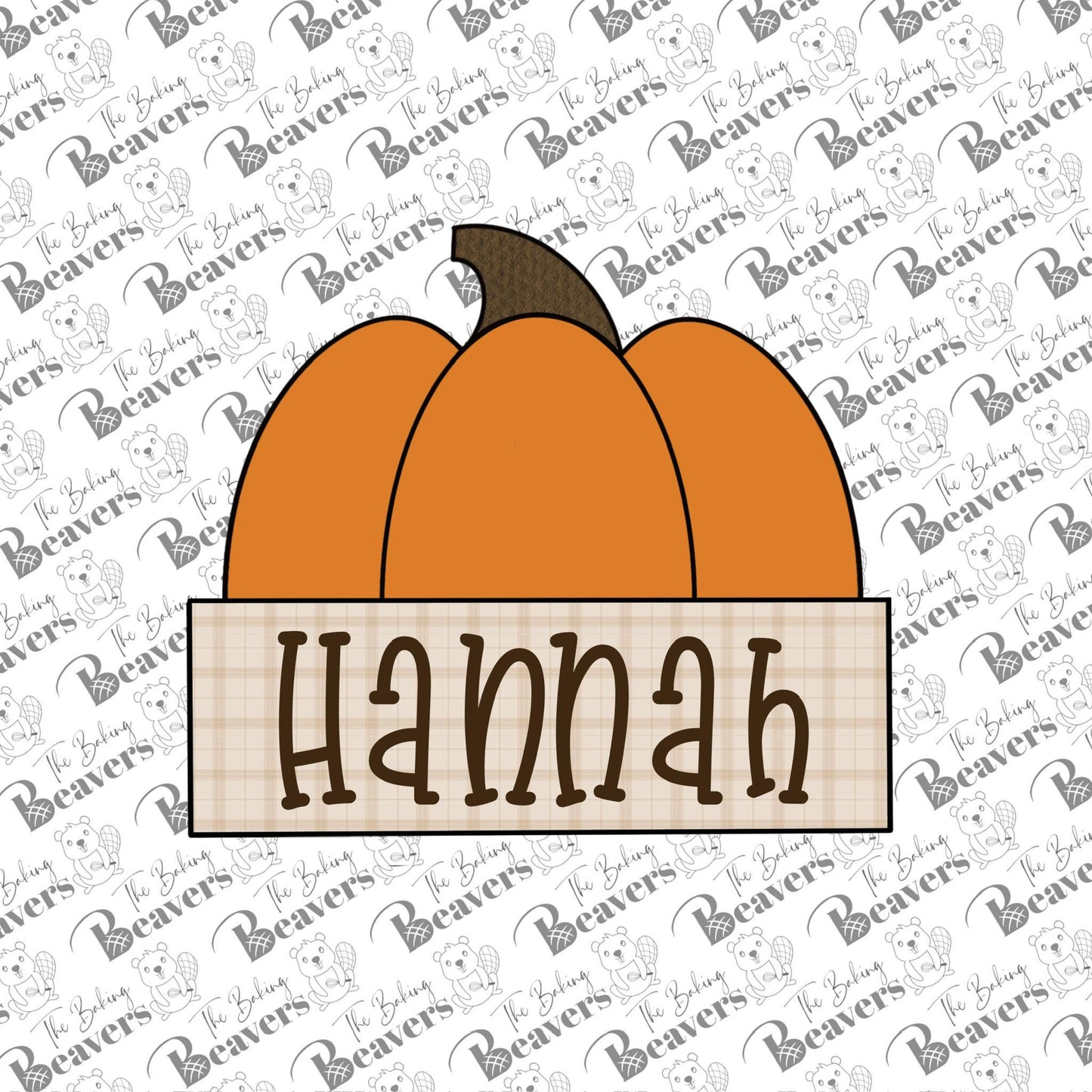Pumpkin Plaque Cookie Cutter