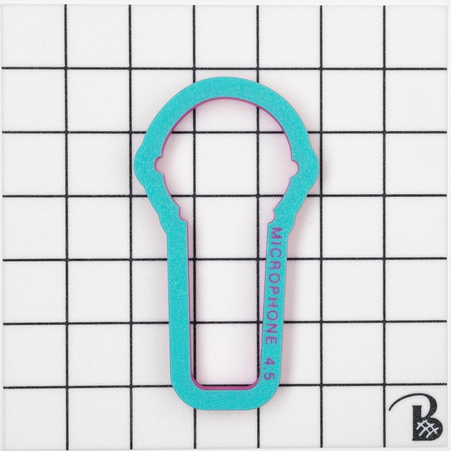 Microphone Cookie Cutter