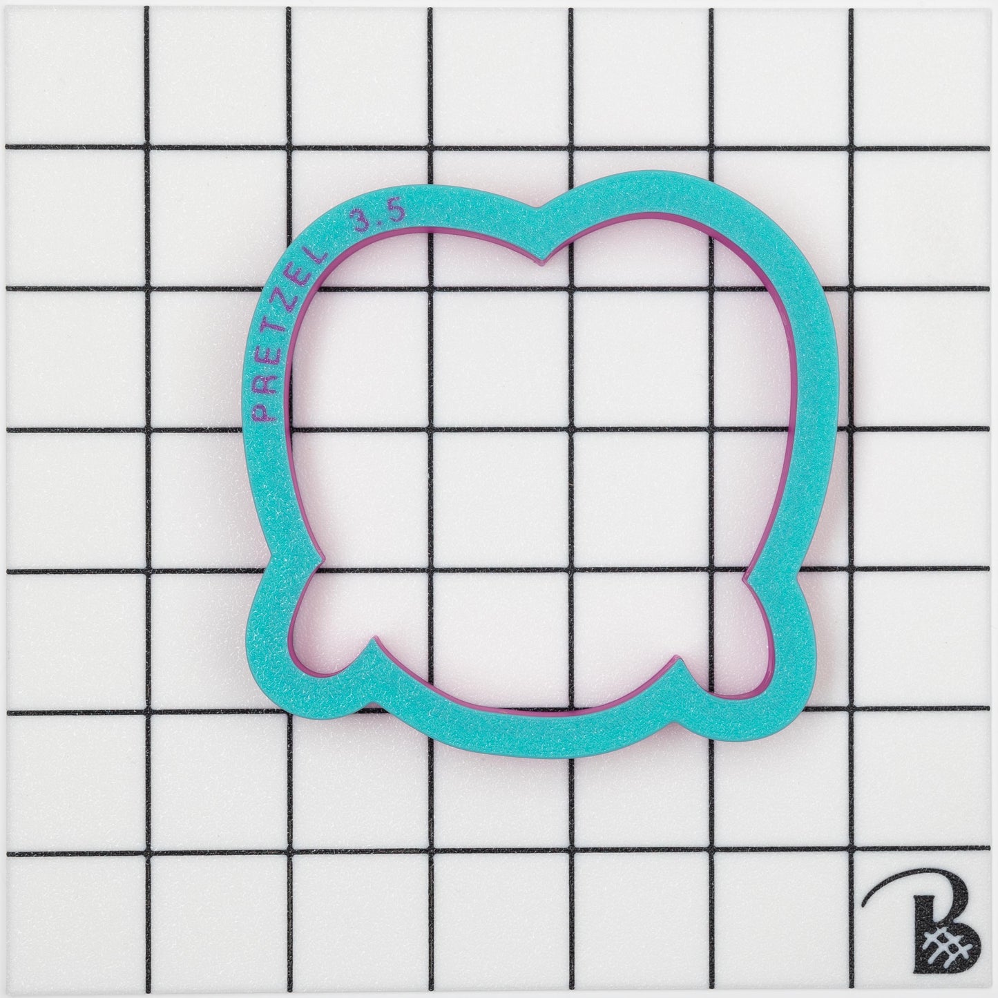 Pretzel (with or without center cut outs) Cookie Cutter