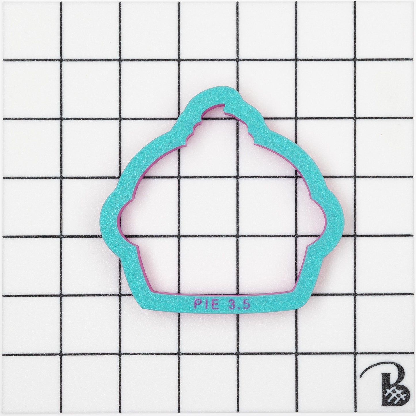 Pie with Whipped Cream Cookie Cutter | Holiday Pie Cookie Cutter