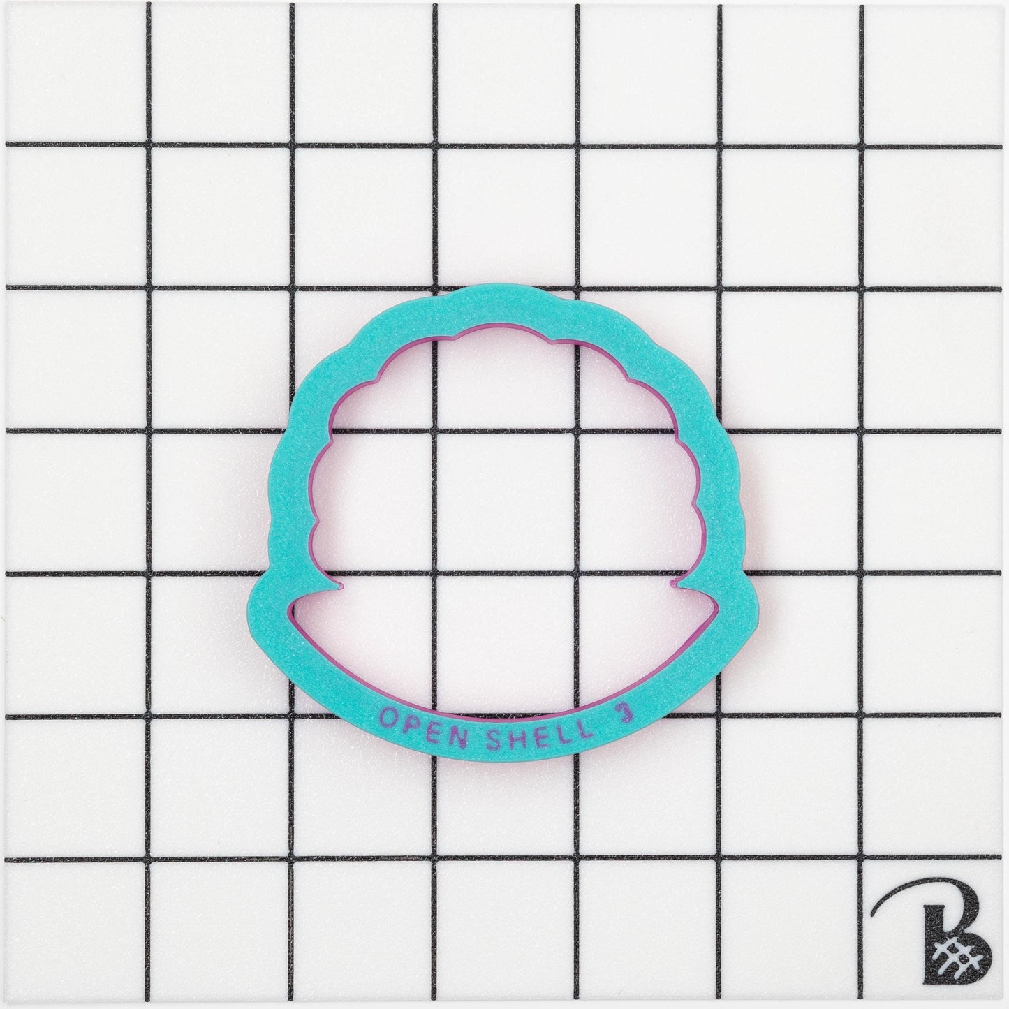 Open Shell with Pearl Cookie Cutter (may want to size down)