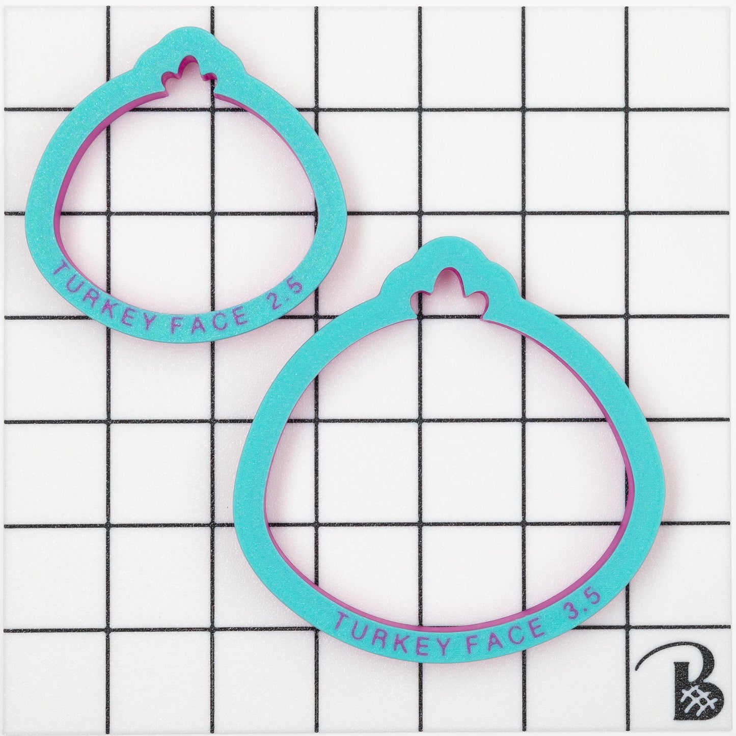 Turkey Face Cookie Cutter