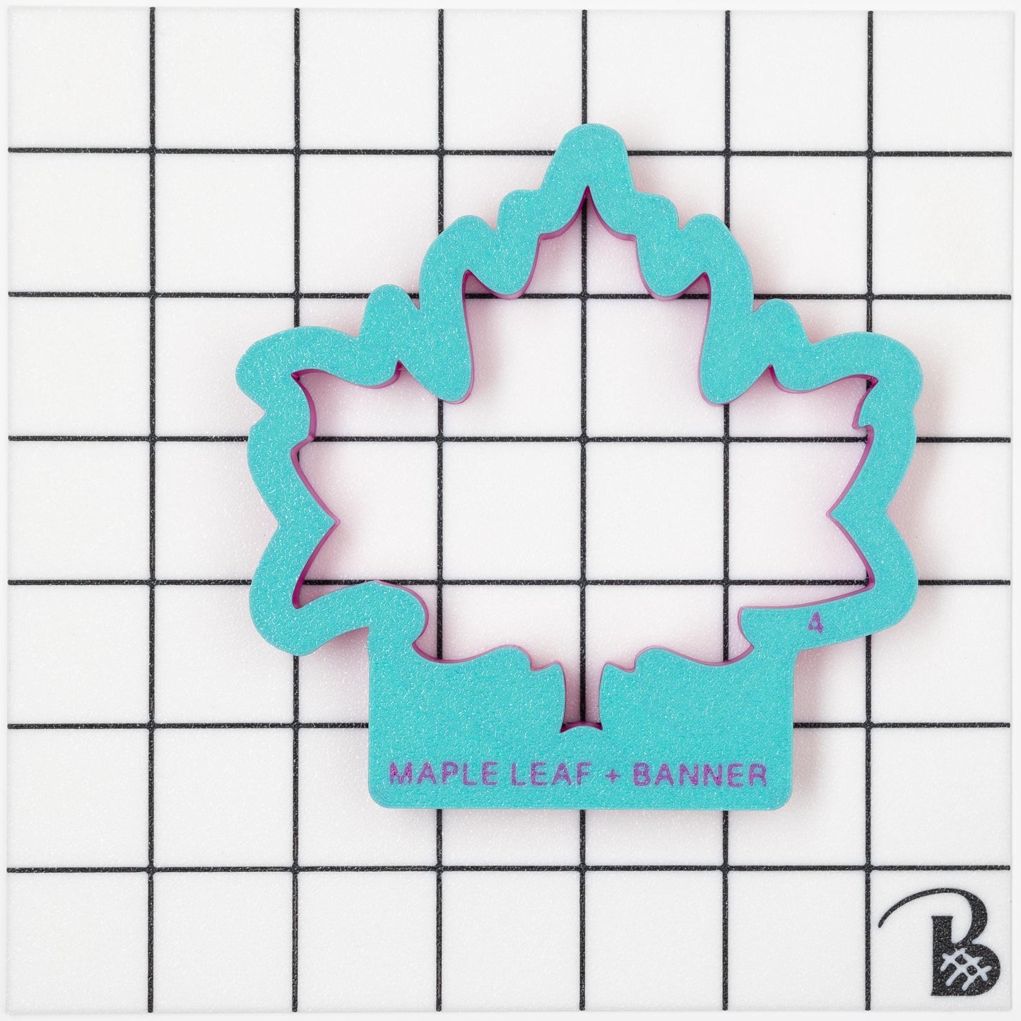 Maple Leaf + Banner Cookie Cutter
