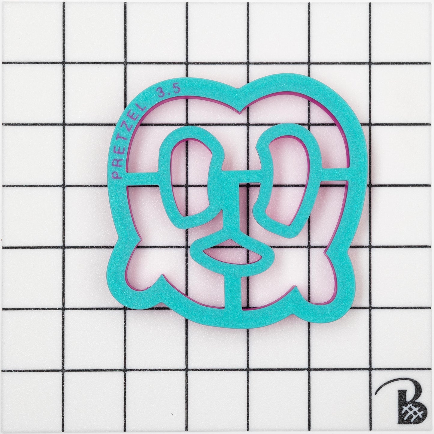 Pretzel (with or without center cut outs) Cookie Cutter