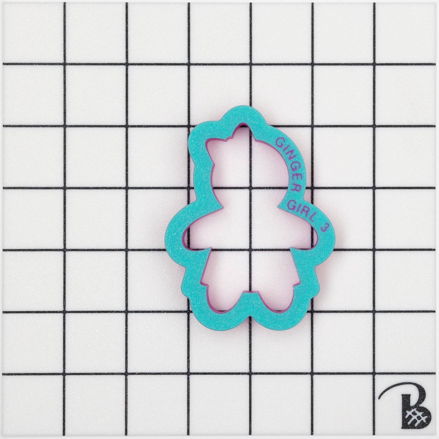 Gingerbread Girl in Dress Cookie Cutter