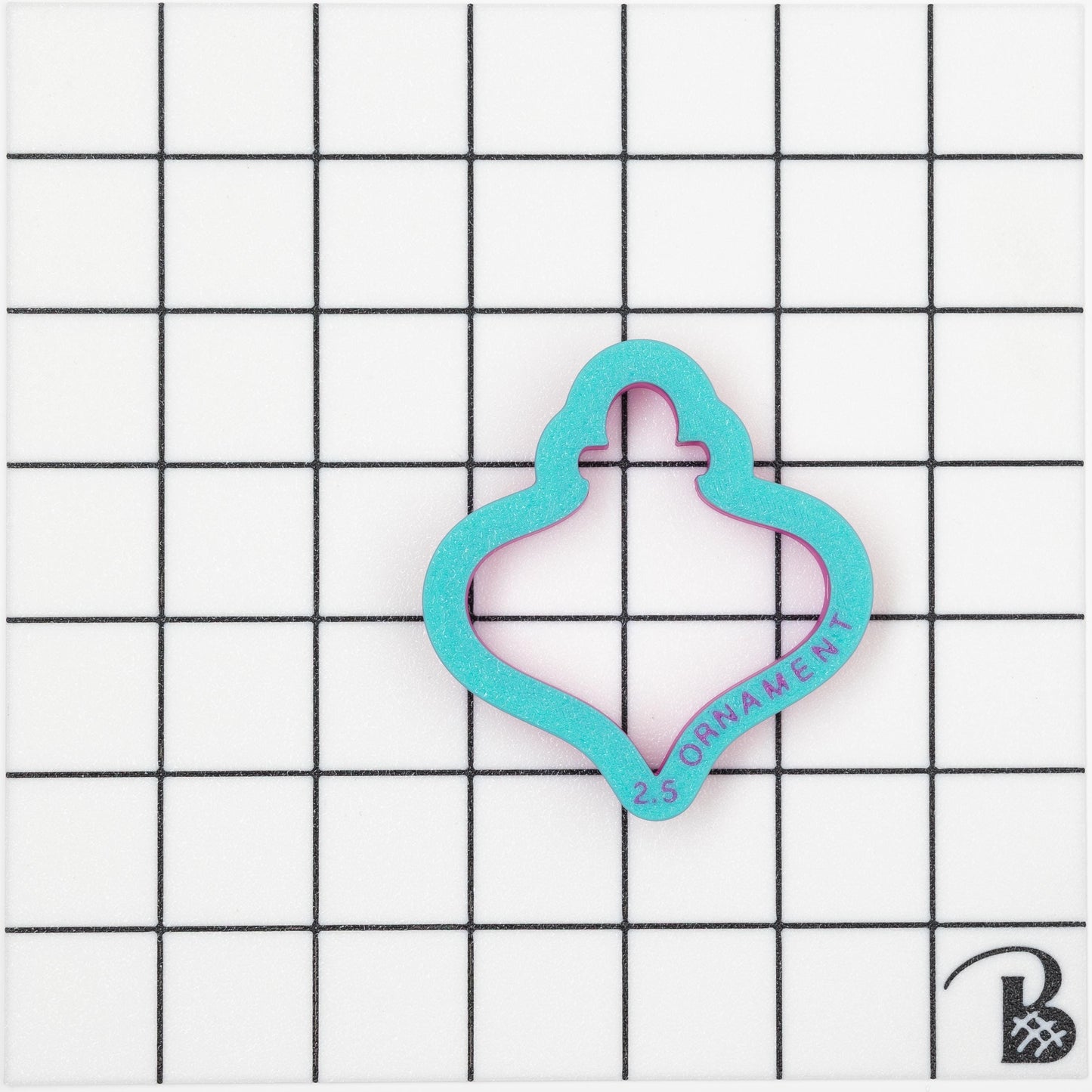 Fancy Christmas Ornament Cookie Cutter