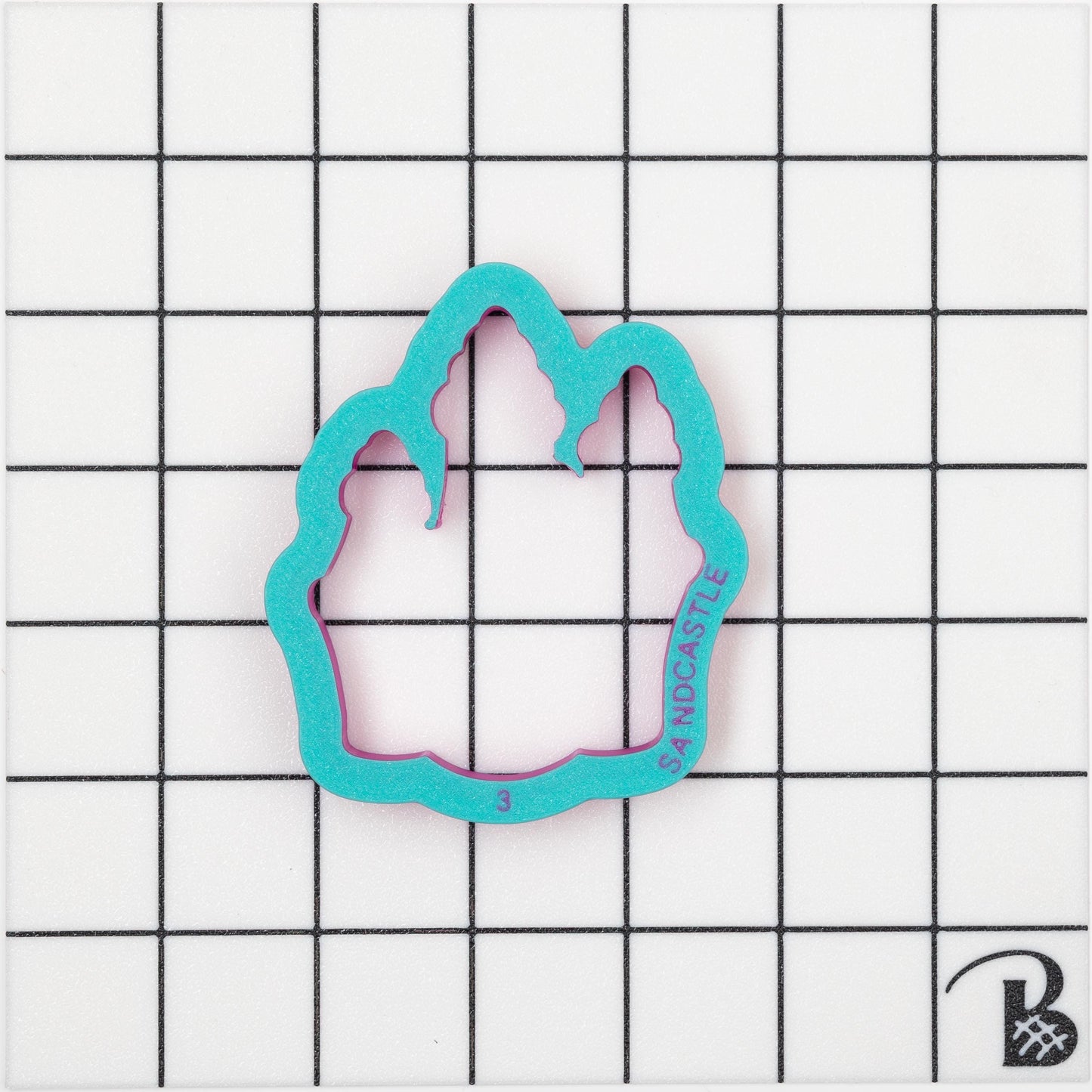 Fancy Sandcastle Cookie Cutter