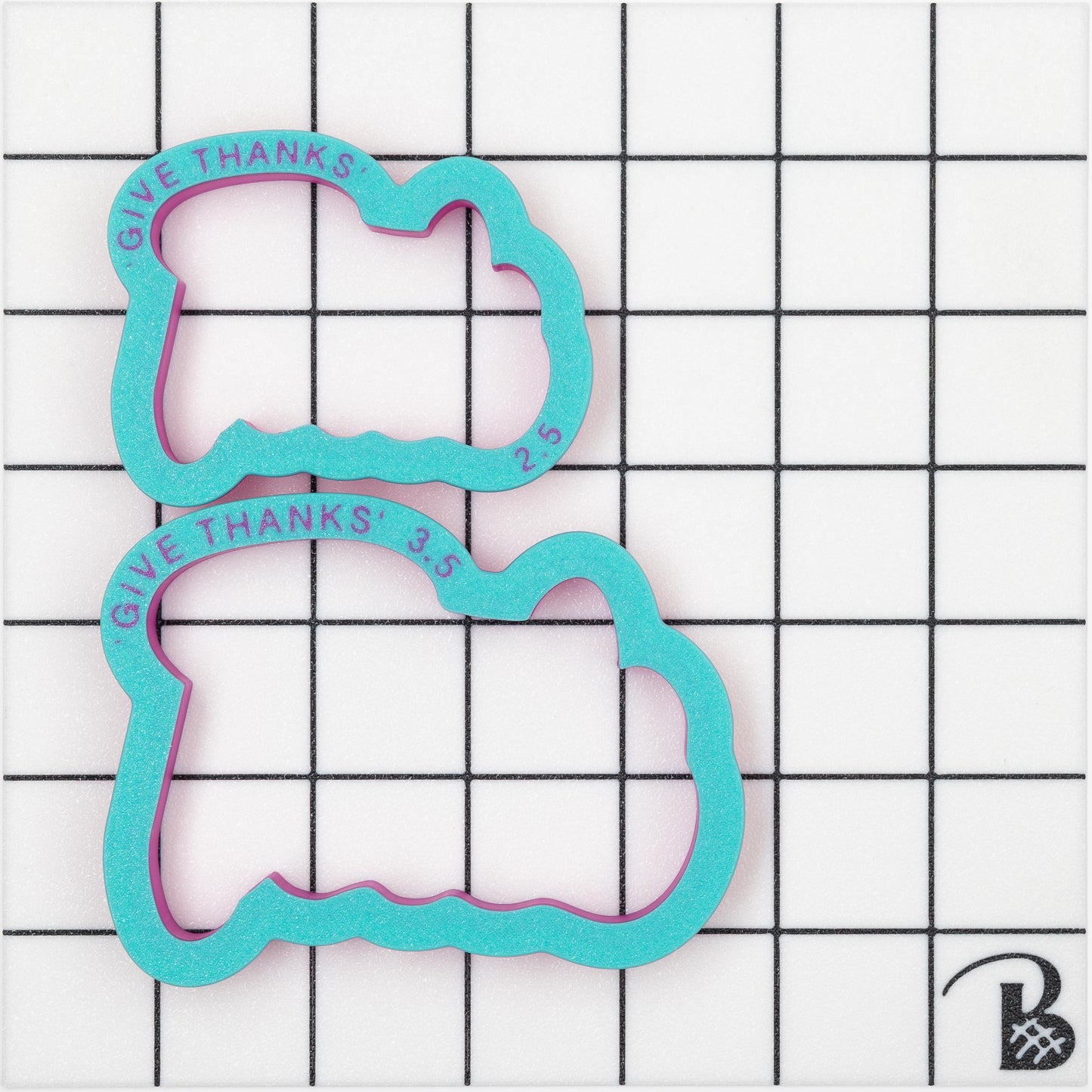 Give Thanks Plaque Cookie Cutter