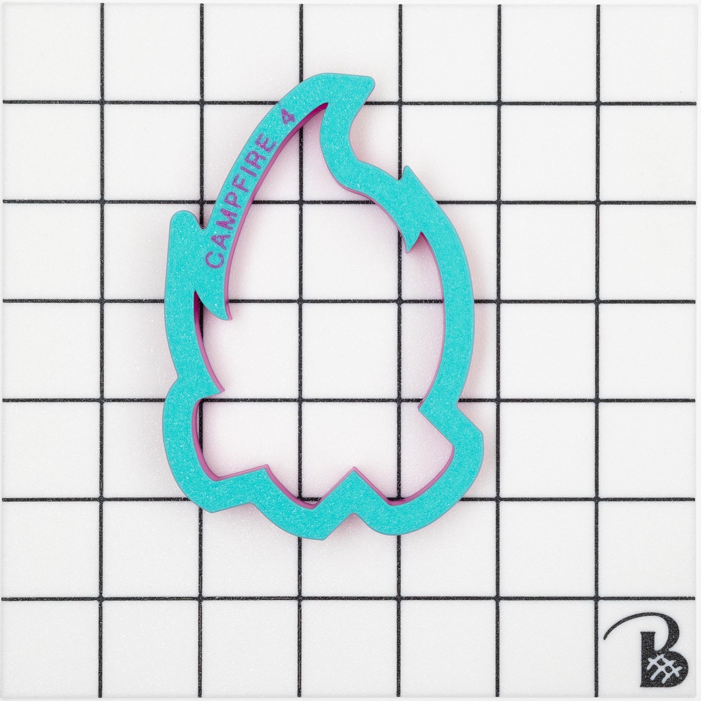 Campfire Cookie Cutter (recommend sizing up)