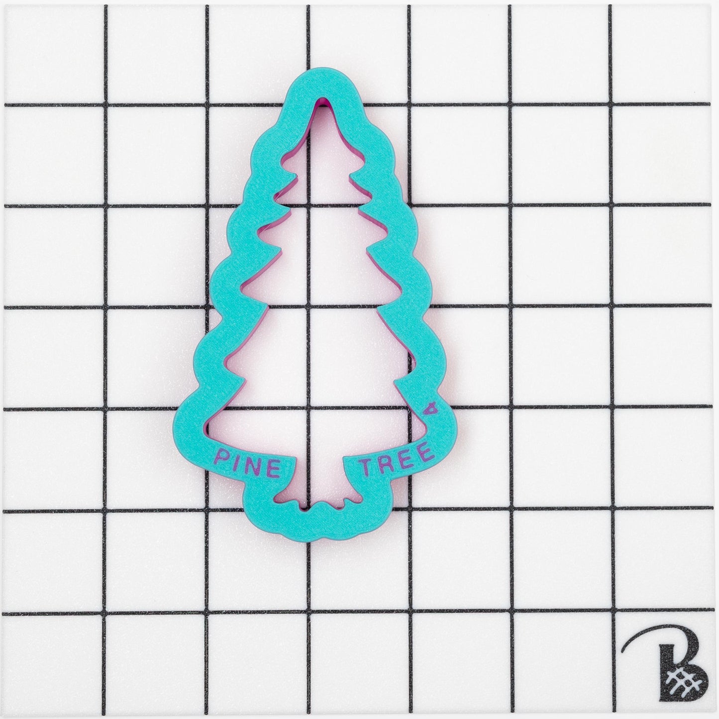 Realistic Pine Tree Cookie Cutter (recommend sizing up)