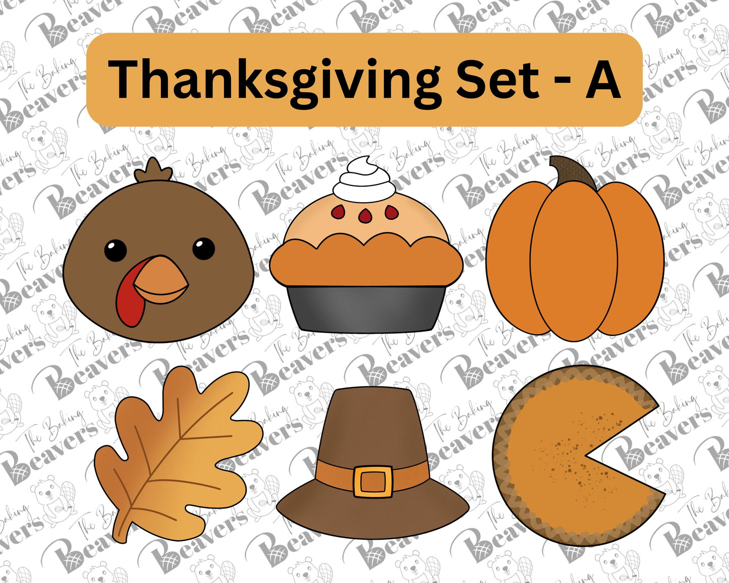 Thanksgiving Set (A) - (Set of 6) (updated)