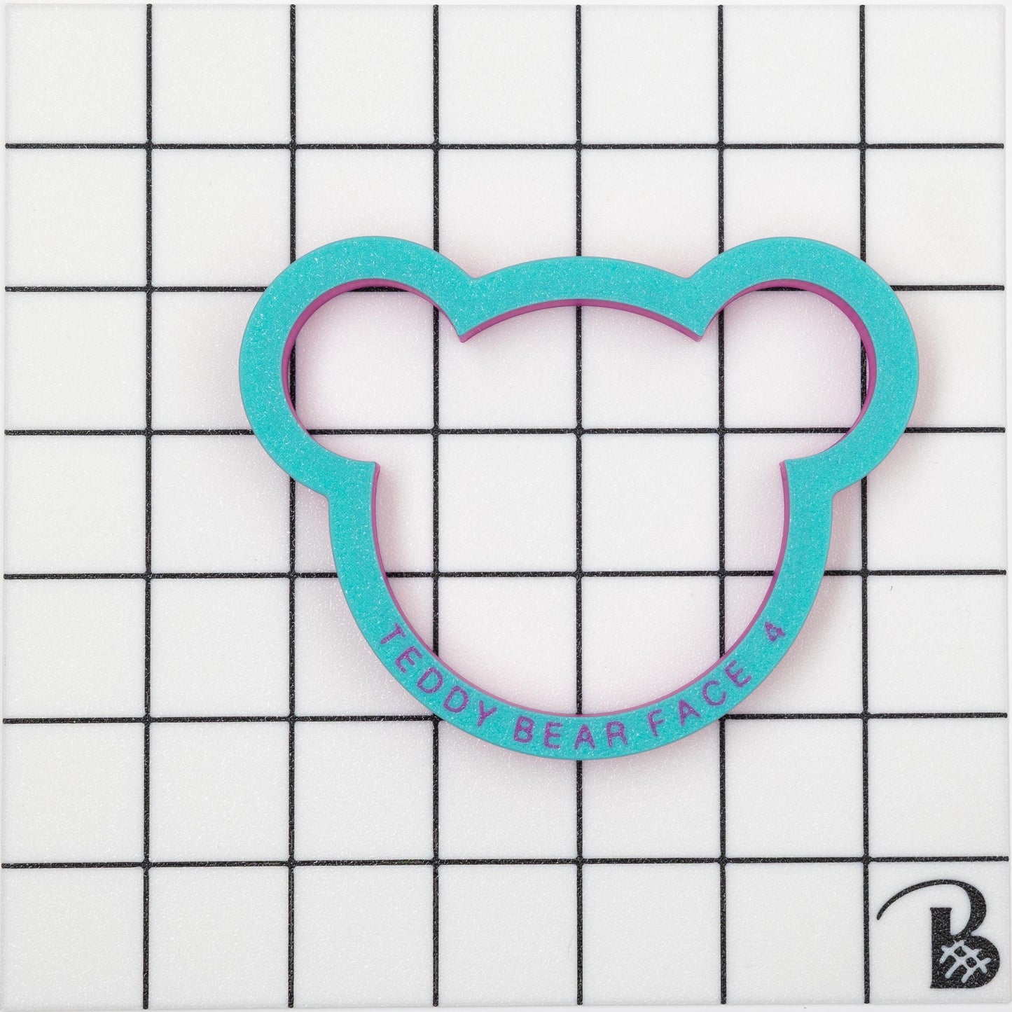 Teddy Bear Face Cookie Cutter