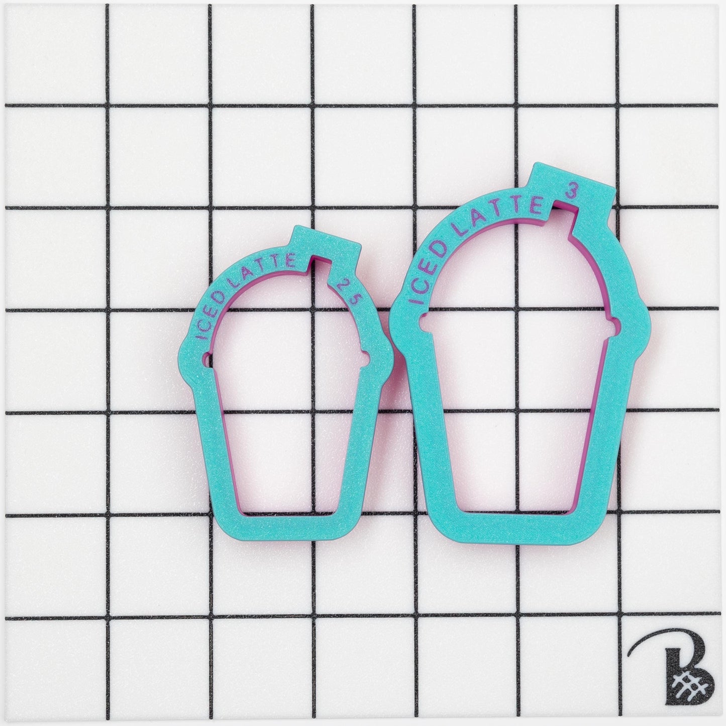 Iced Latte Cookie Cutter (recommend sizing up)
