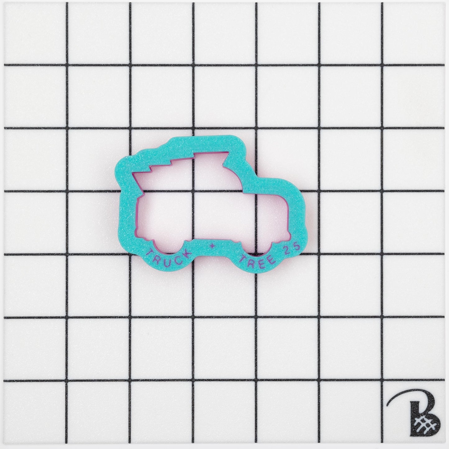 Christmas Truck Cookie Cutter (recommend sizing up)