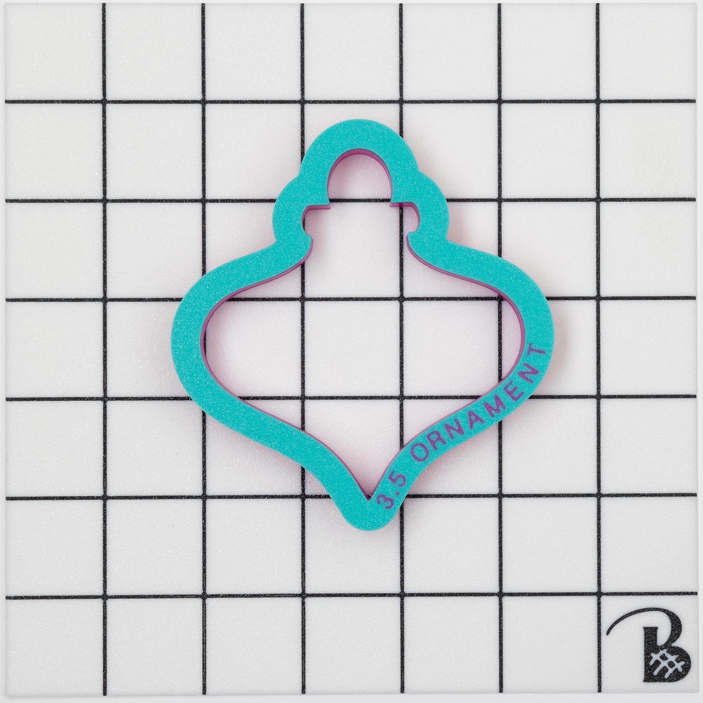 Fancy Christmas Ornament Cookie Cutter