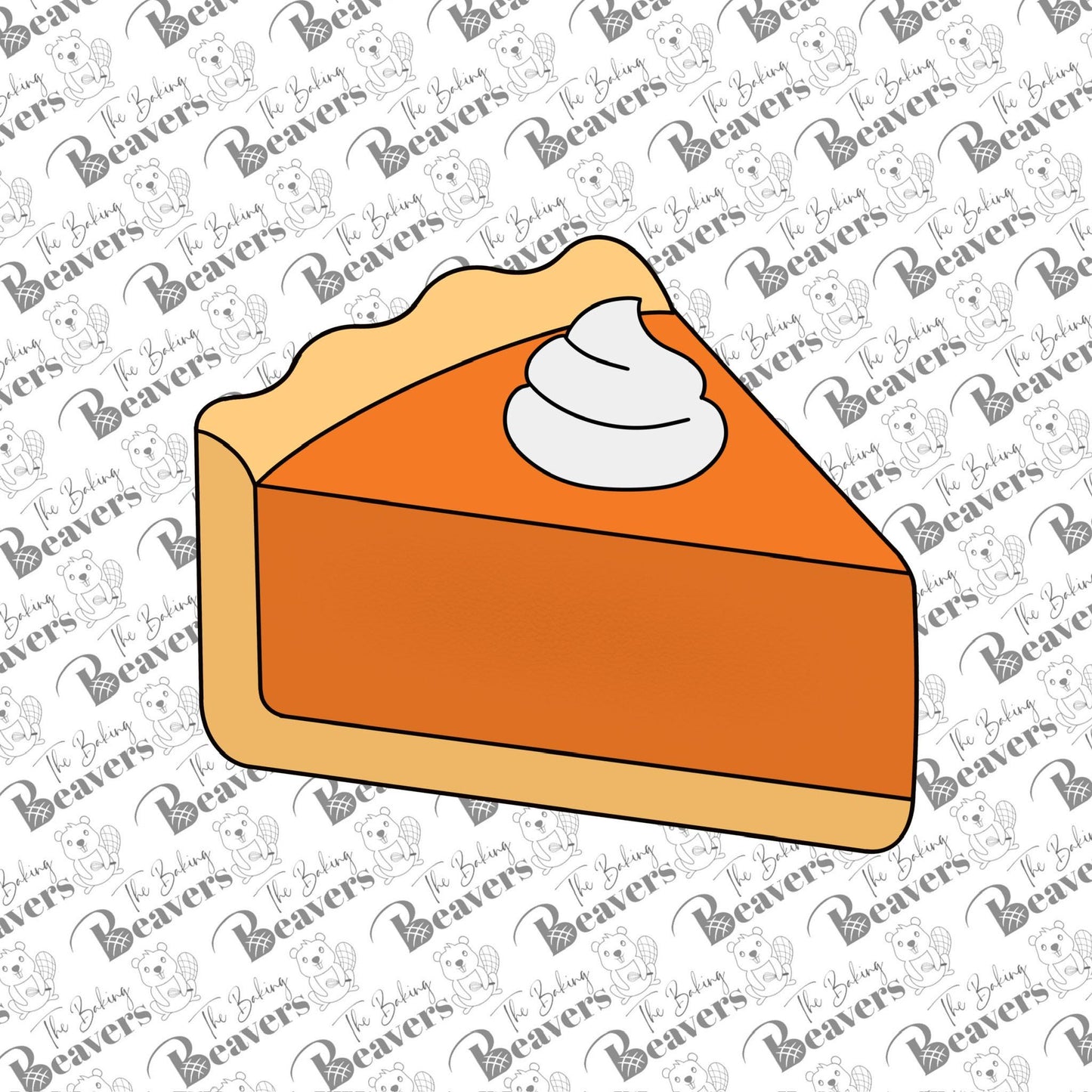 Pie Slice (Side View) Cookie Cutter