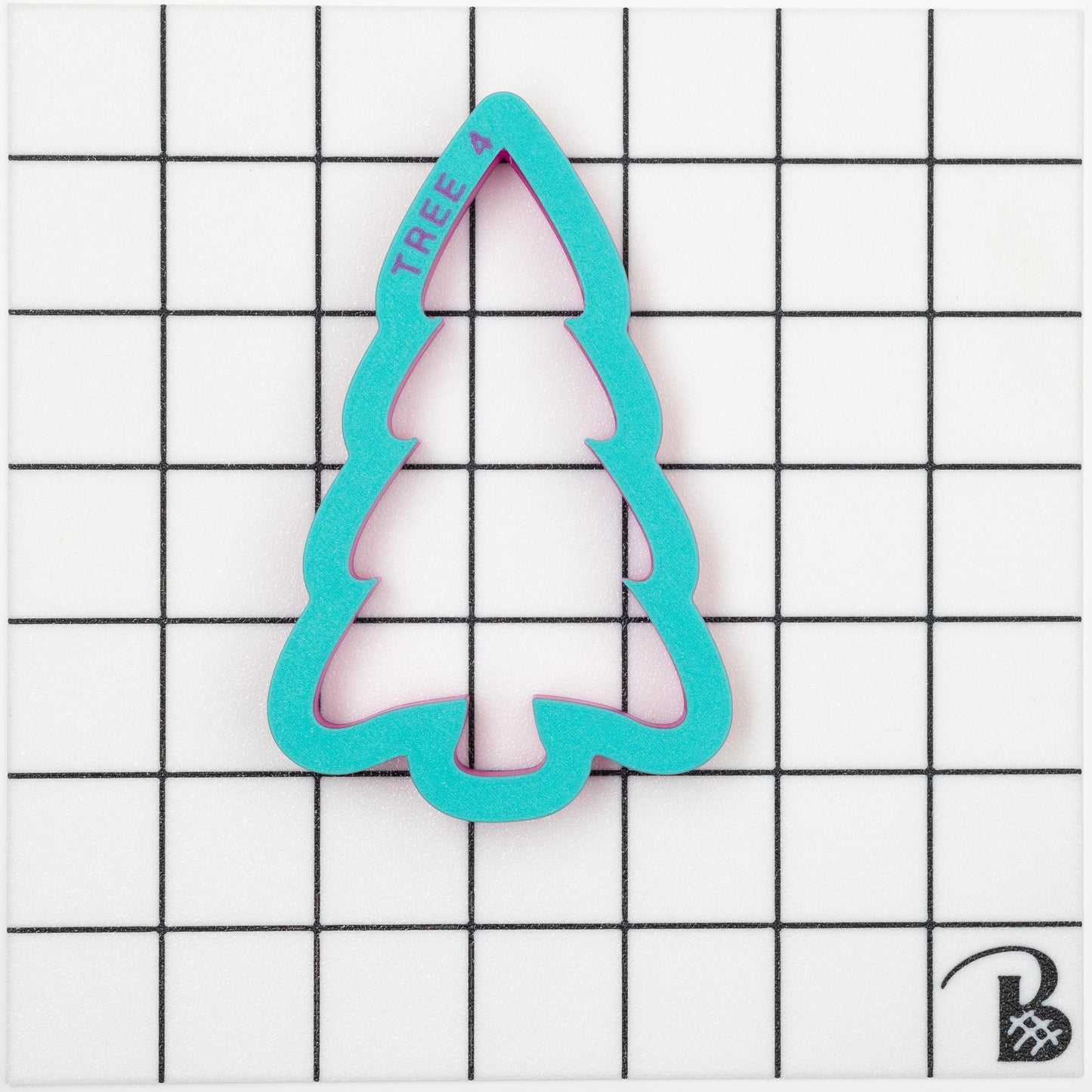 Christmas Tree (rounded and skinny) Cookie Cutter