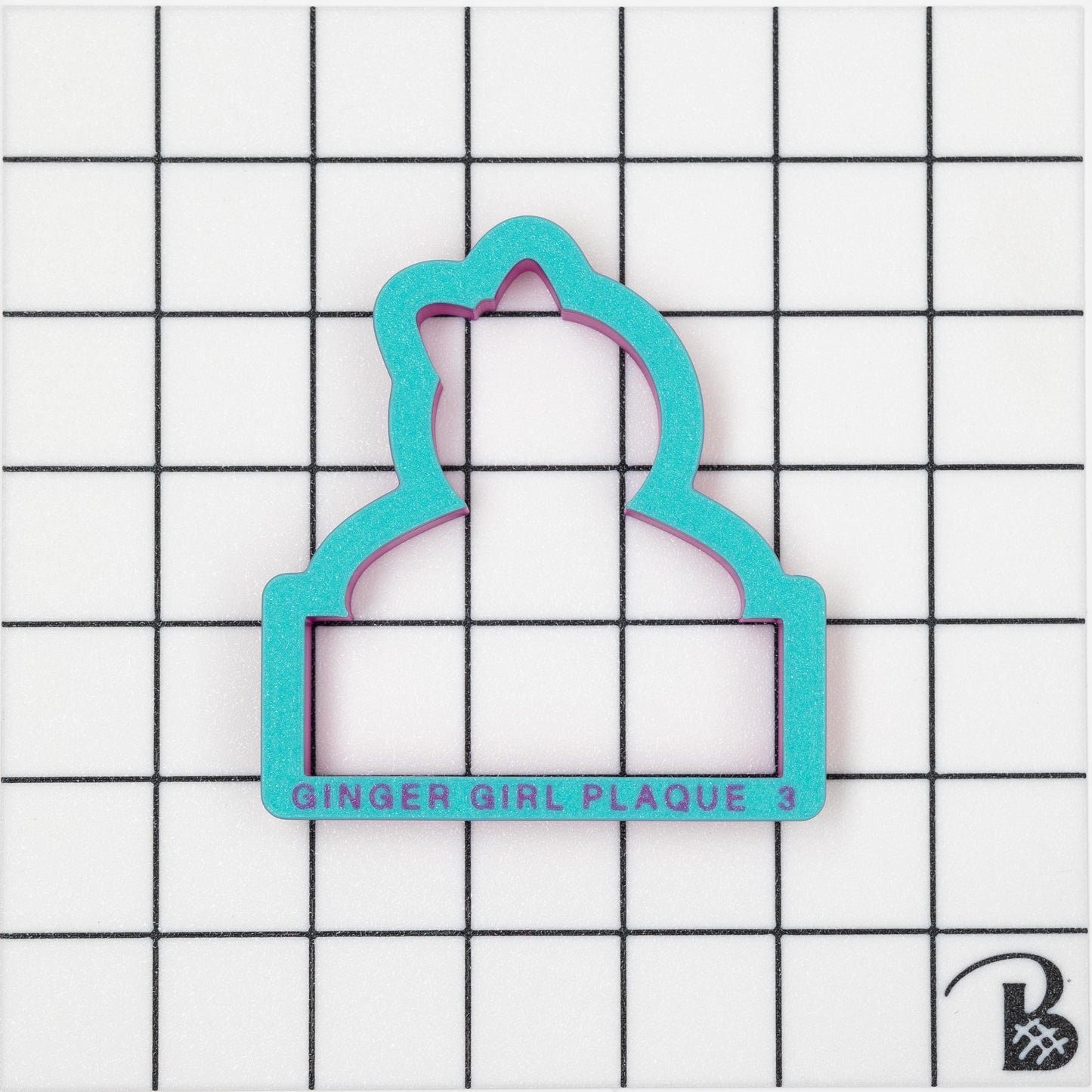 Gingerbread Man Couple (Set of 2) Name Plaque Cookie Cutter