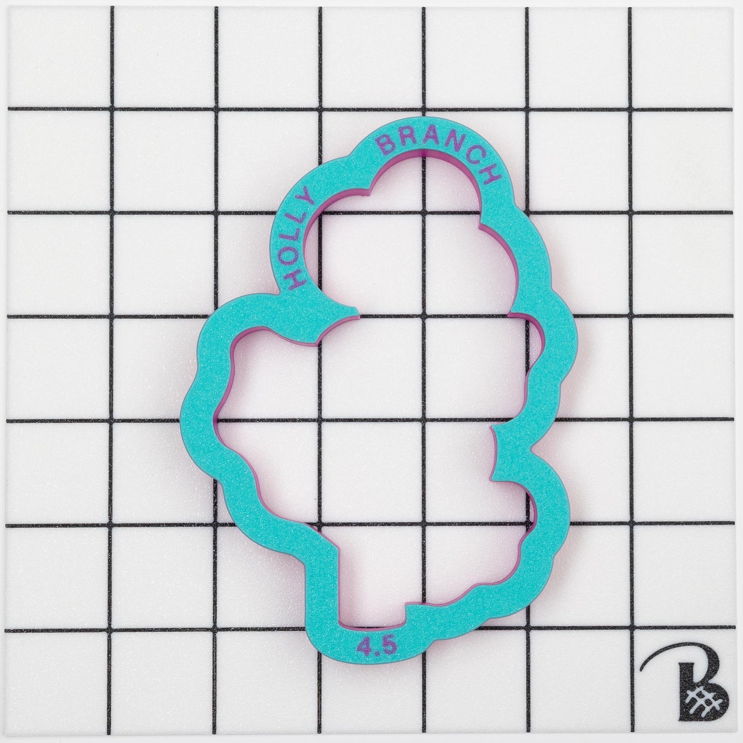 Holly Branch Cookie Cutter (recommend sizing up)