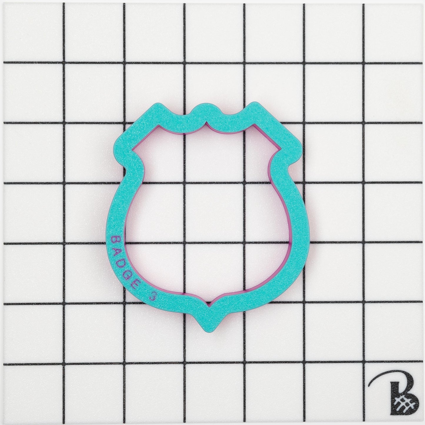 Badge Cookie Cutter | Police Badge cookie cutter