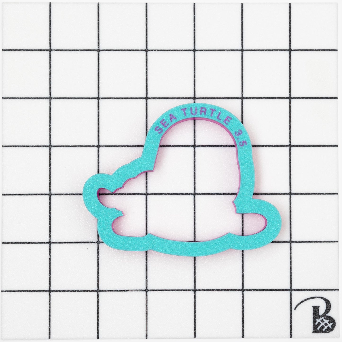 Sea Turtle (Front Facing) Cookie Cutter