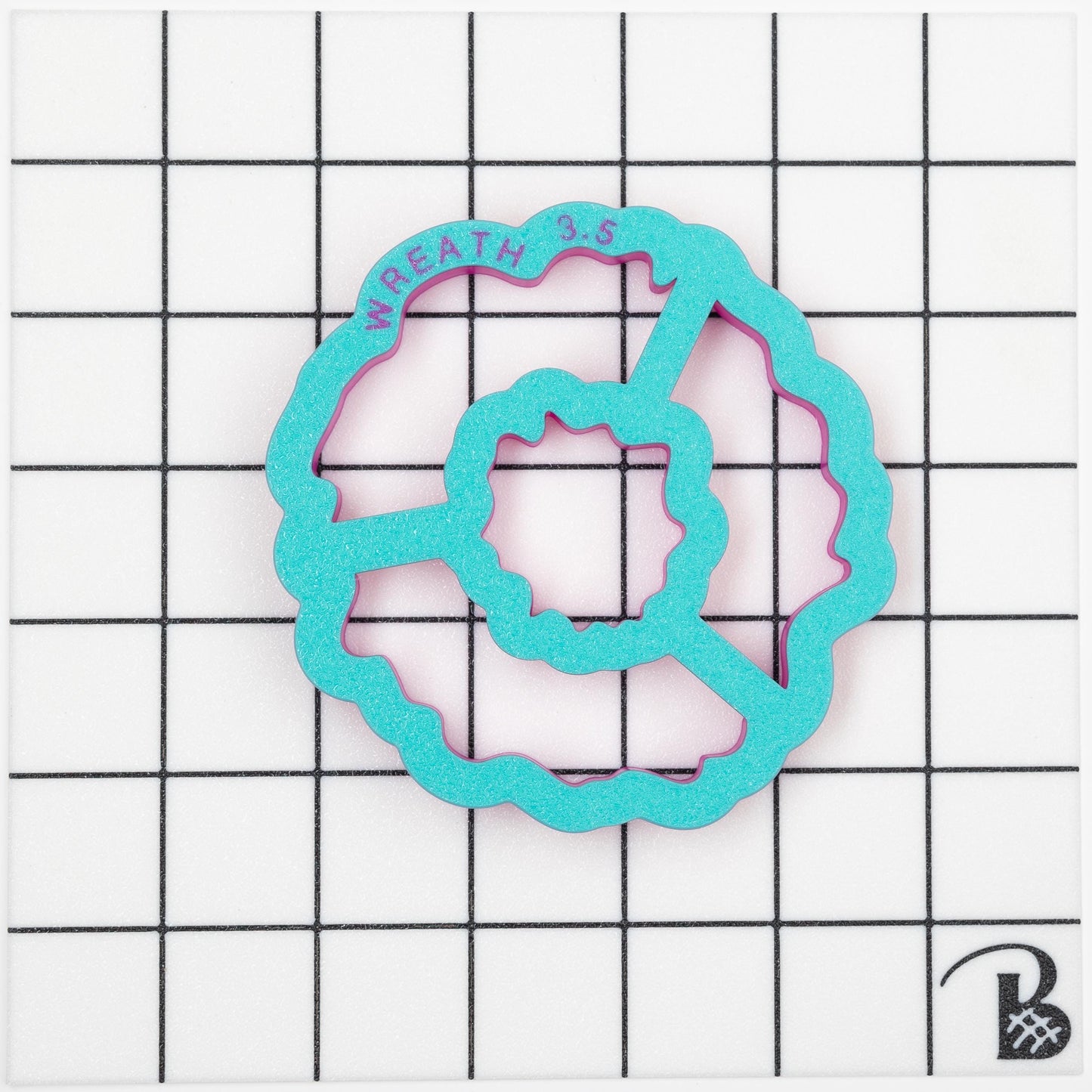 Wreath Cookie Cutter (with or without center cut out)