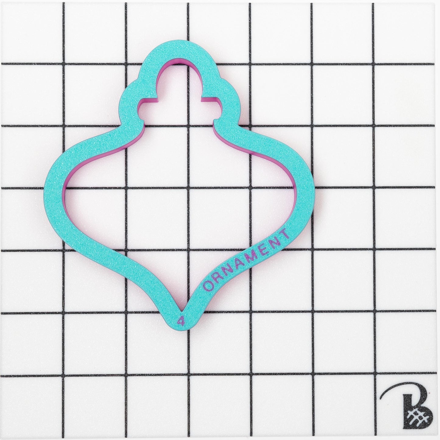 Fancy Christmas Ornament Cookie Cutter