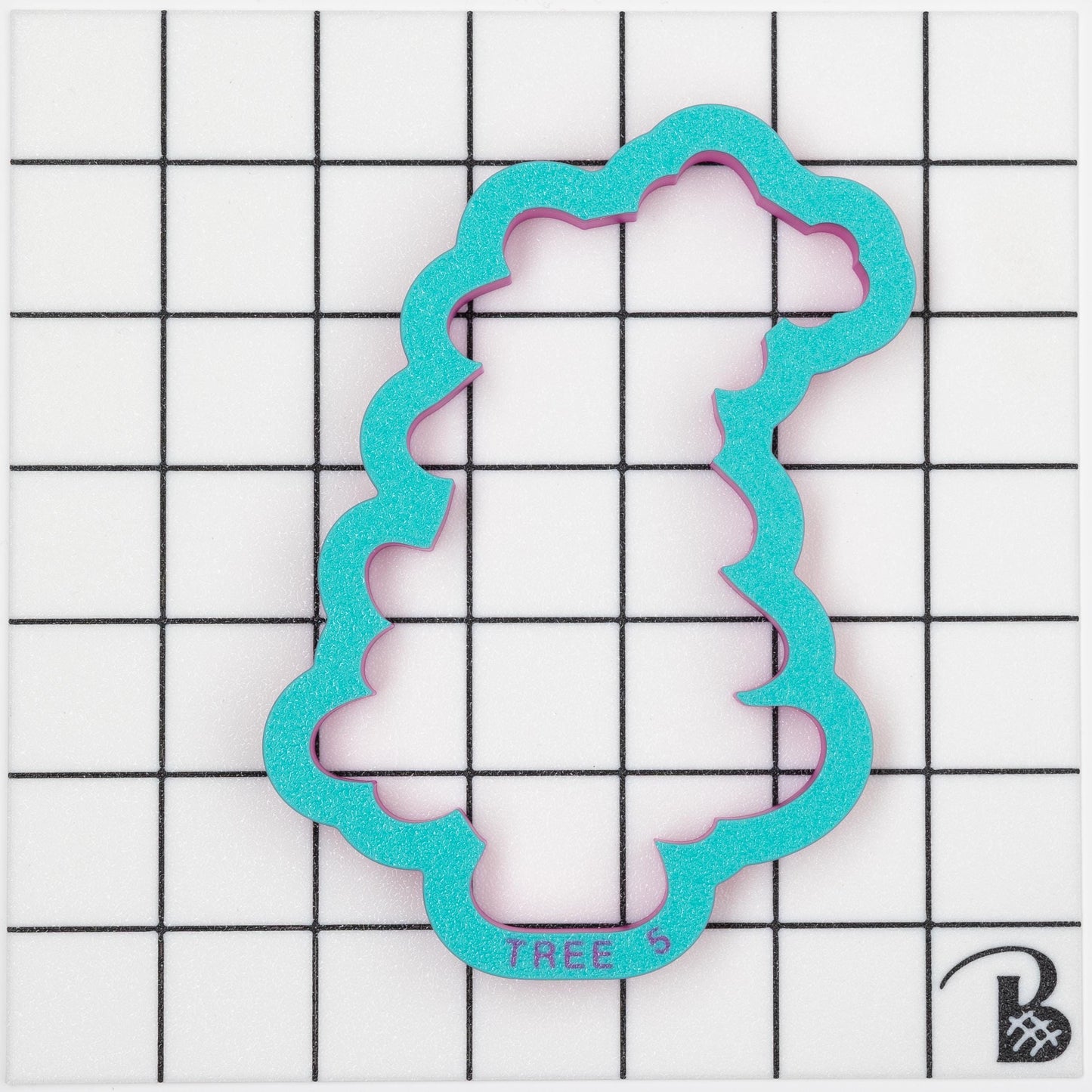 Bent/Tilted/Crooked Christmas Tree Cookie Cutter - UPDATED