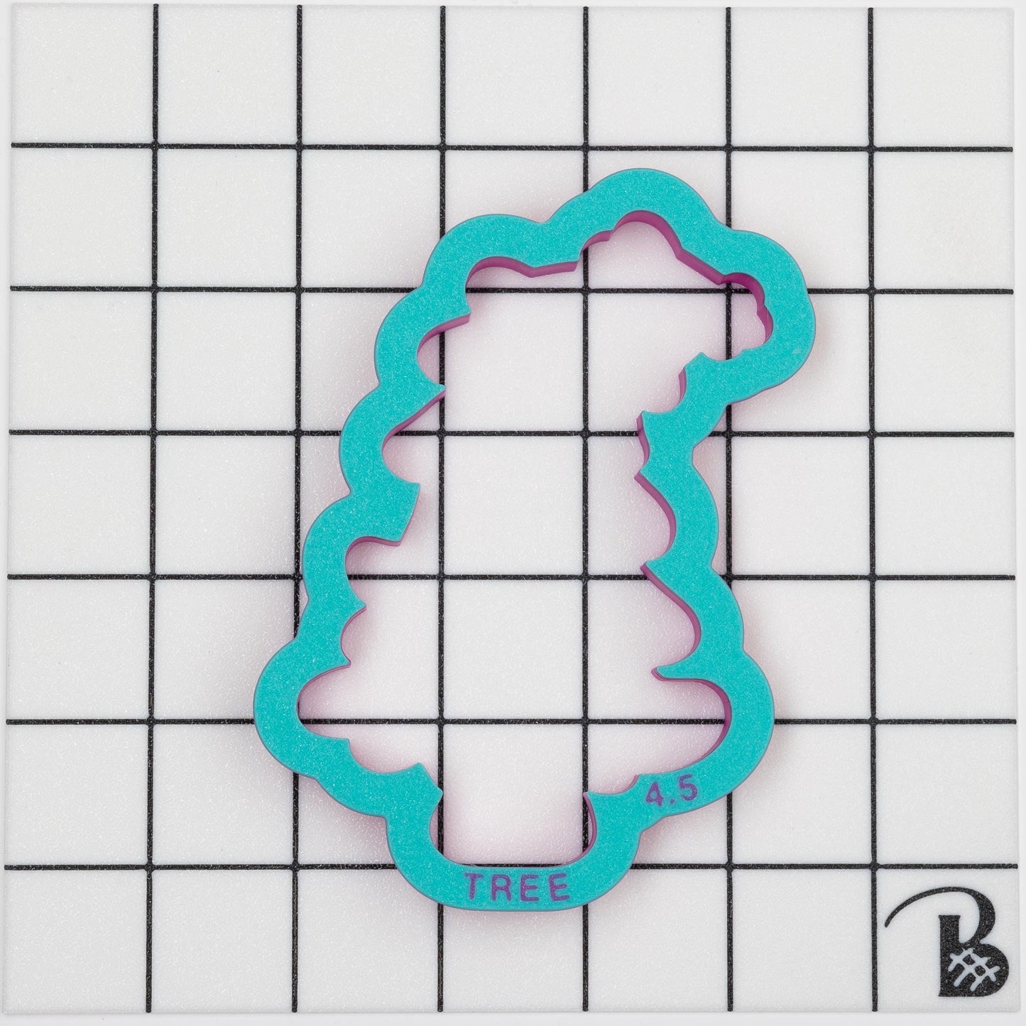 Bent/Tilted/Crooked Christmas Tree Cookie Cutter - UPDATED