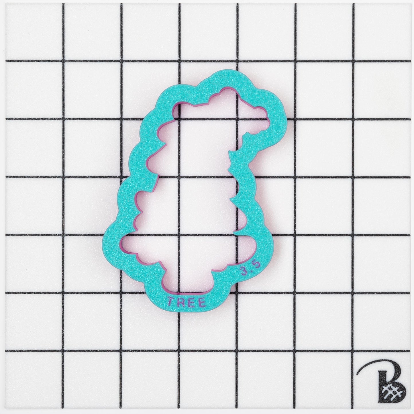 Bent/Tilted/Crooked Christmas Tree Cookie Cutter - UPDATED